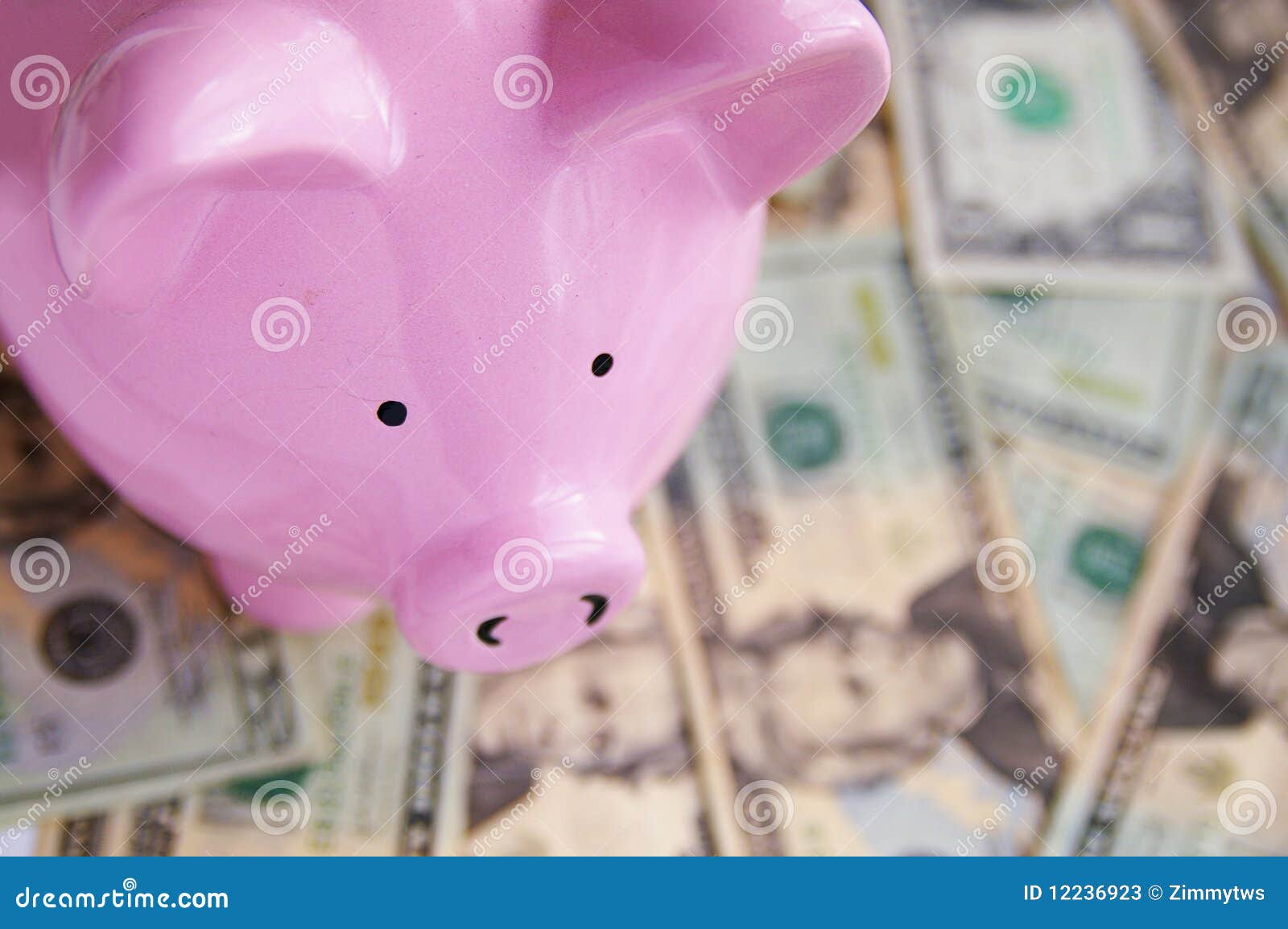Piggy cash stock image. Image of banking, money, finance 12236923