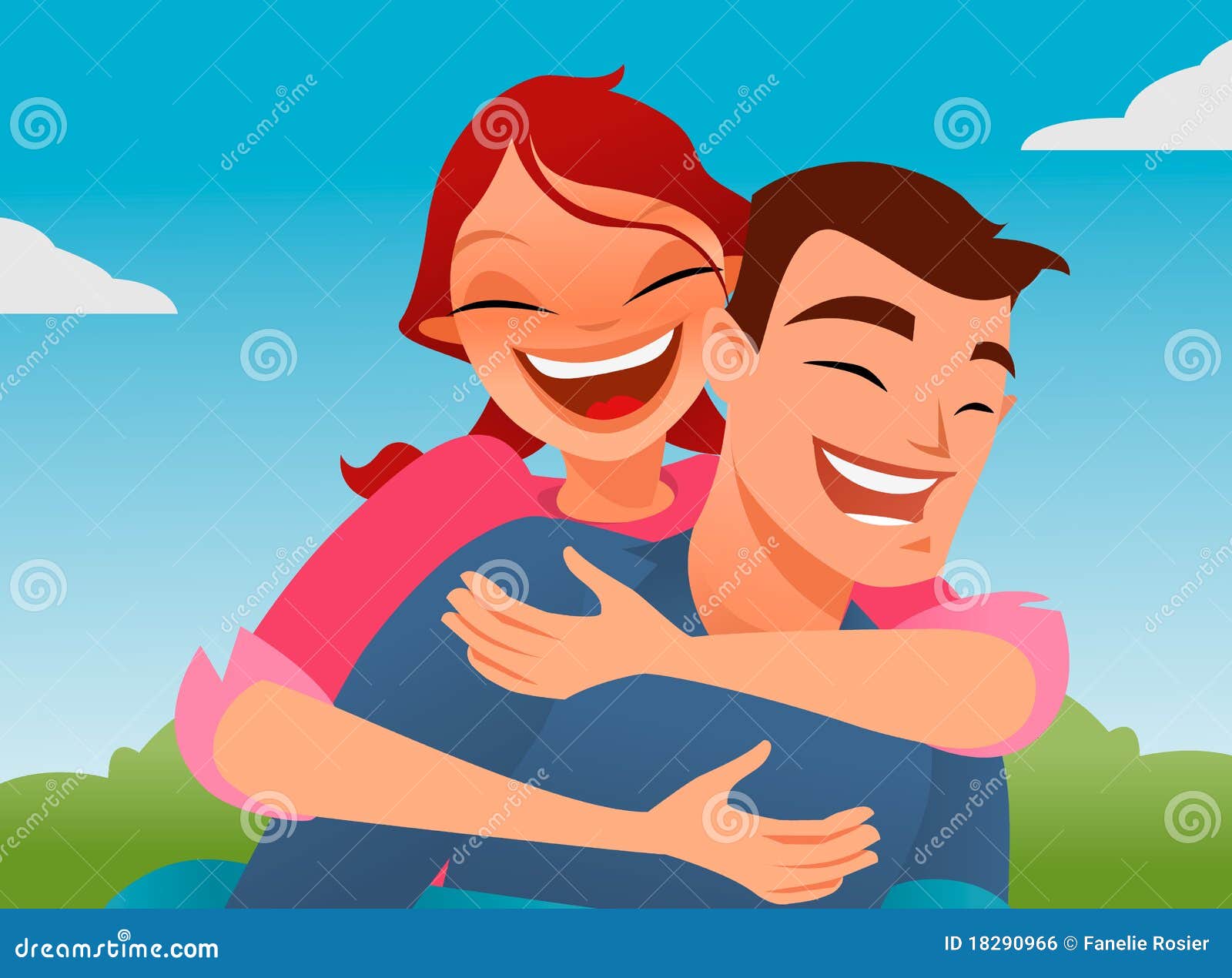 Piggyback Royalty Free Vector Image - VectorStock