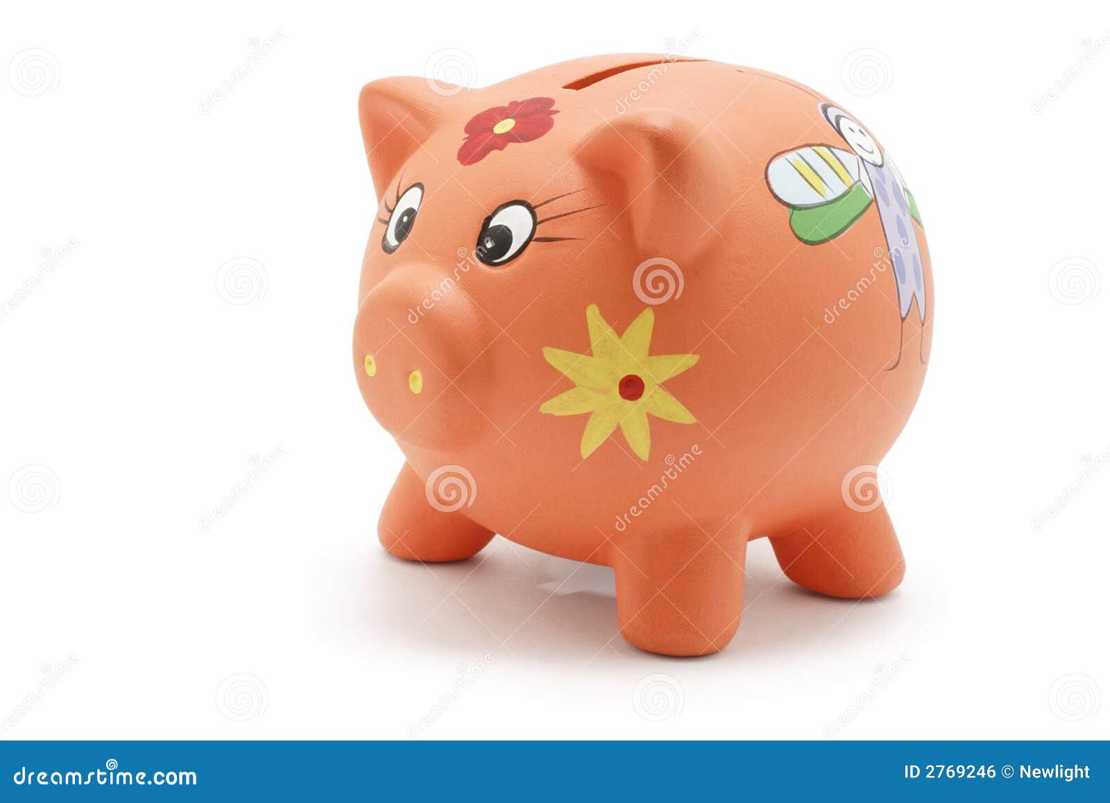 Piggybank stock photo. Image of wealth, isolated, riches 2769246