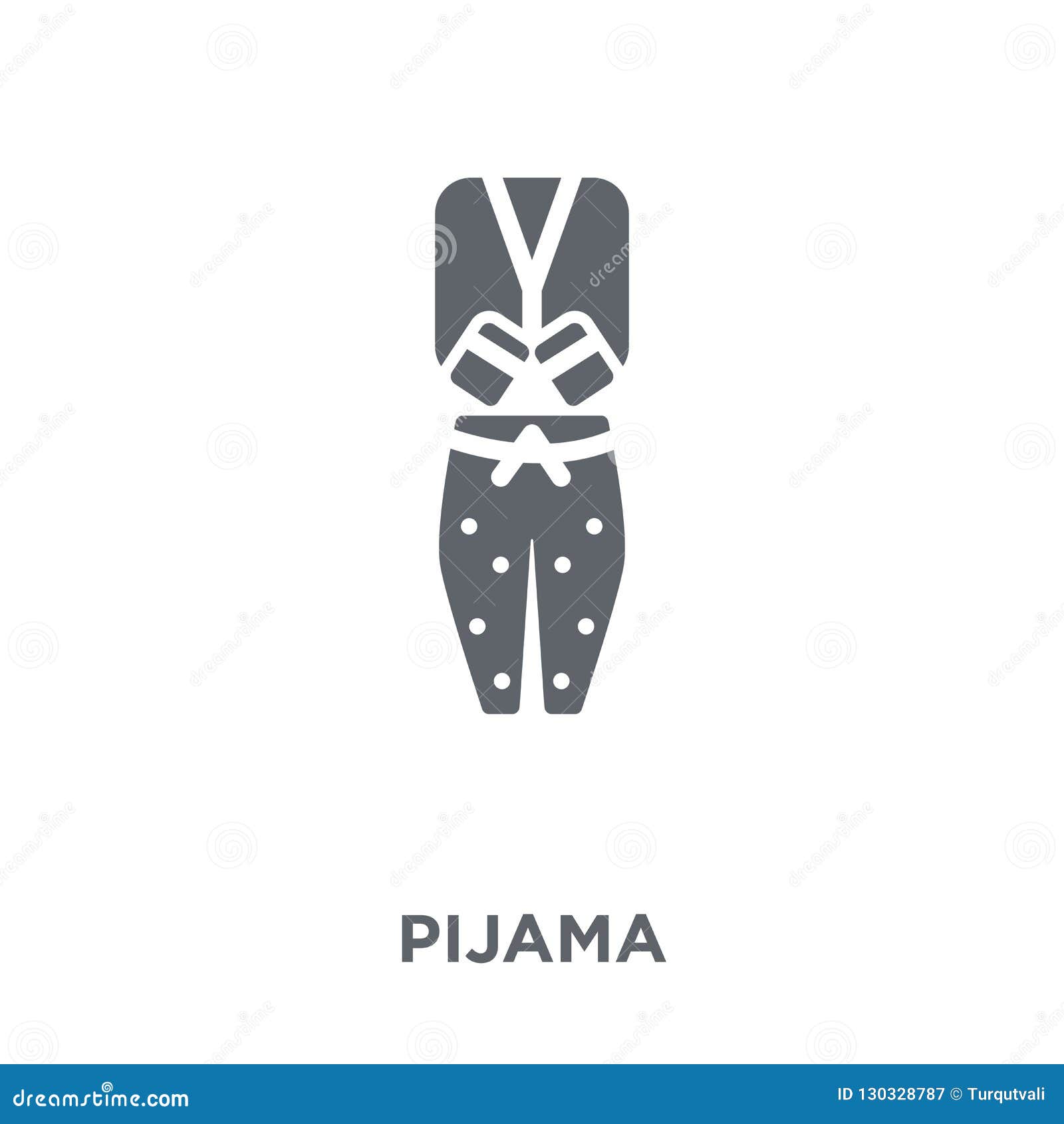 pijama icon from clothes collection.