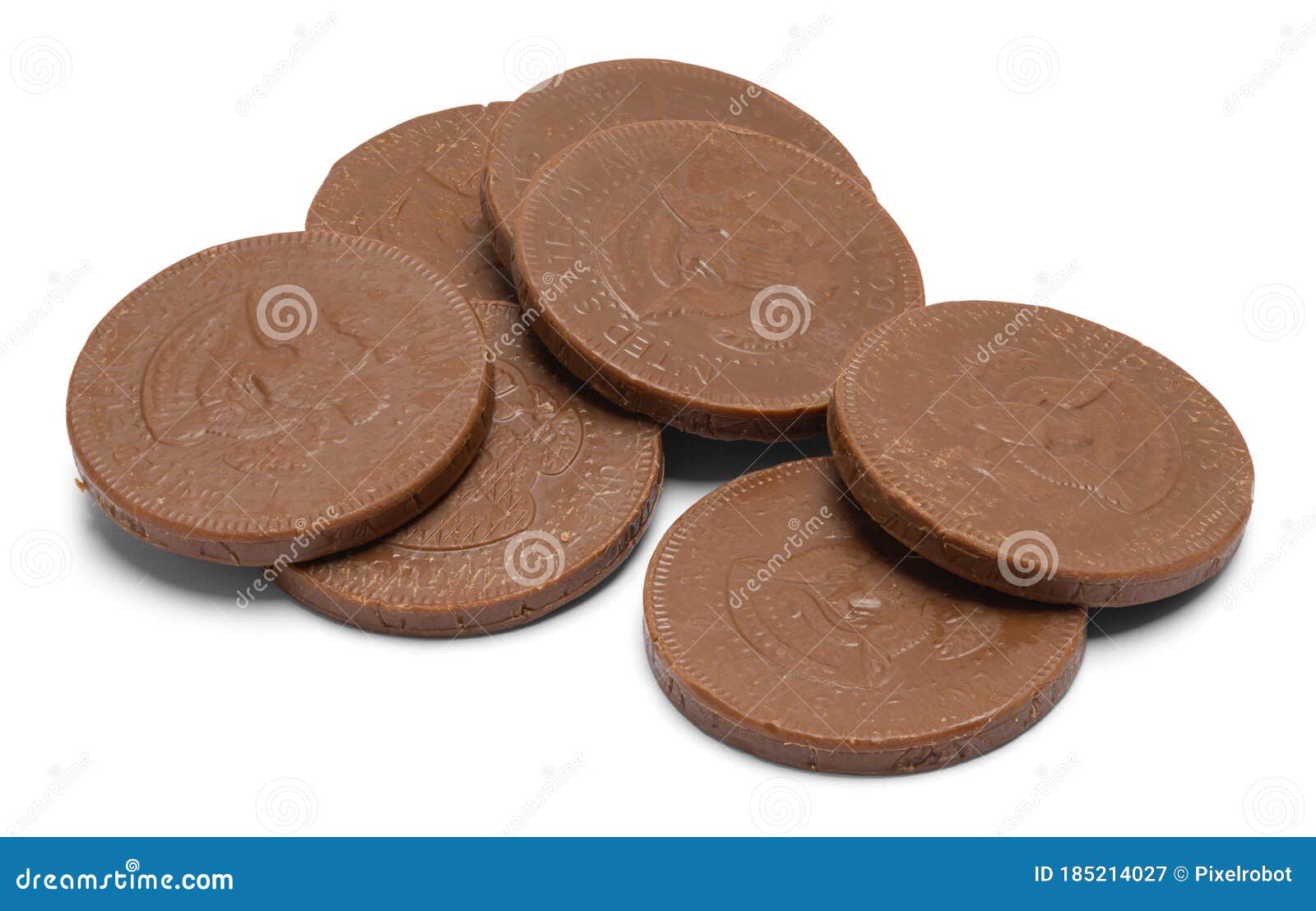 2,572 Monedas Del Chocolate Fotos de stock - Fotos libres de regalías de  Dreamstime