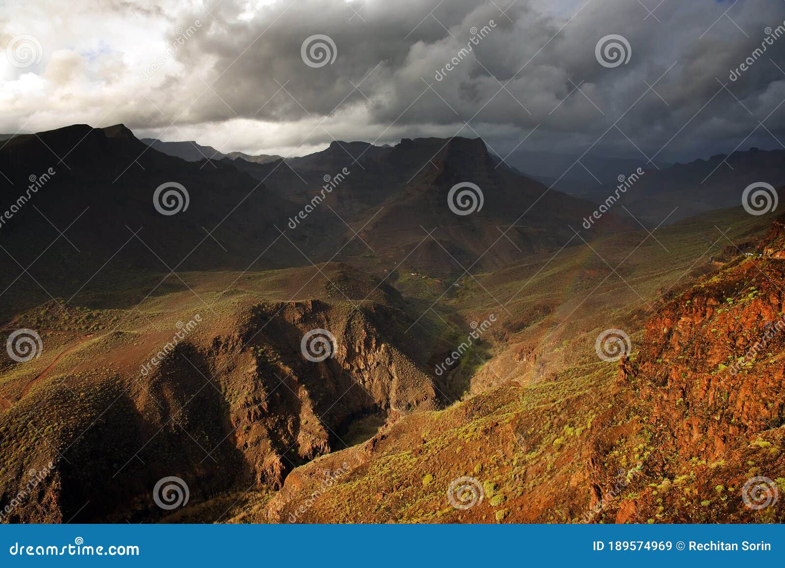 natural park of pilancones in gran canaria, canary islands, spain