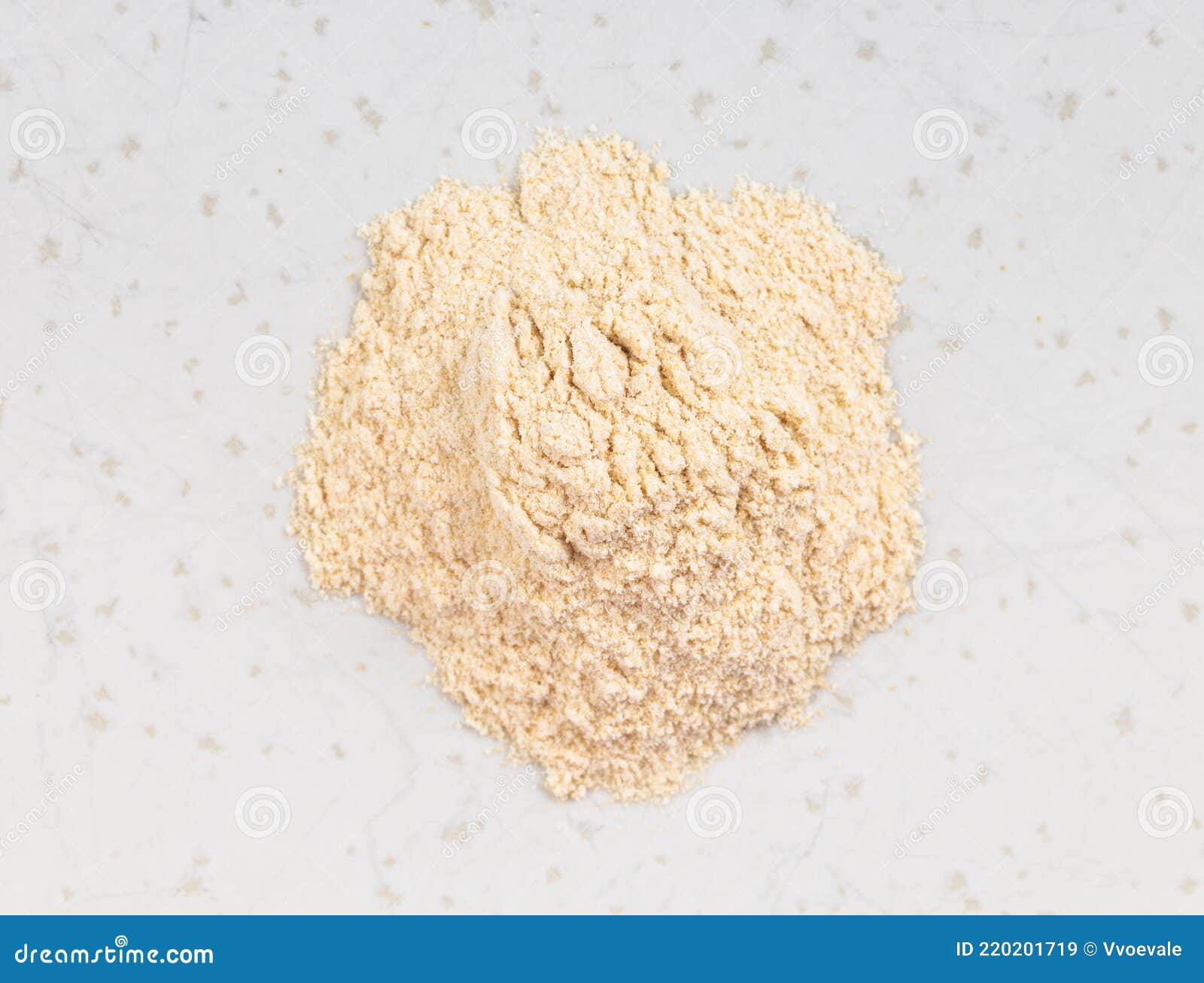 Pile of Apple Pectin Powder Close Up on Gray Stock Image Image of