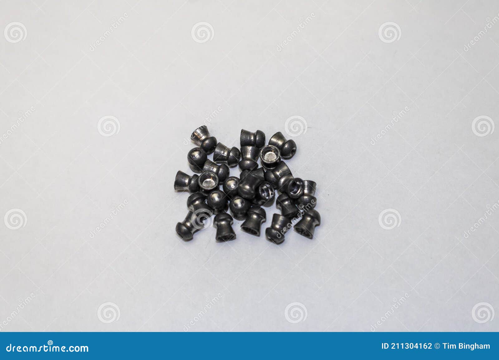 Lead Pellets For Pneumatic Weapons RoyaltyFree Stock Photography