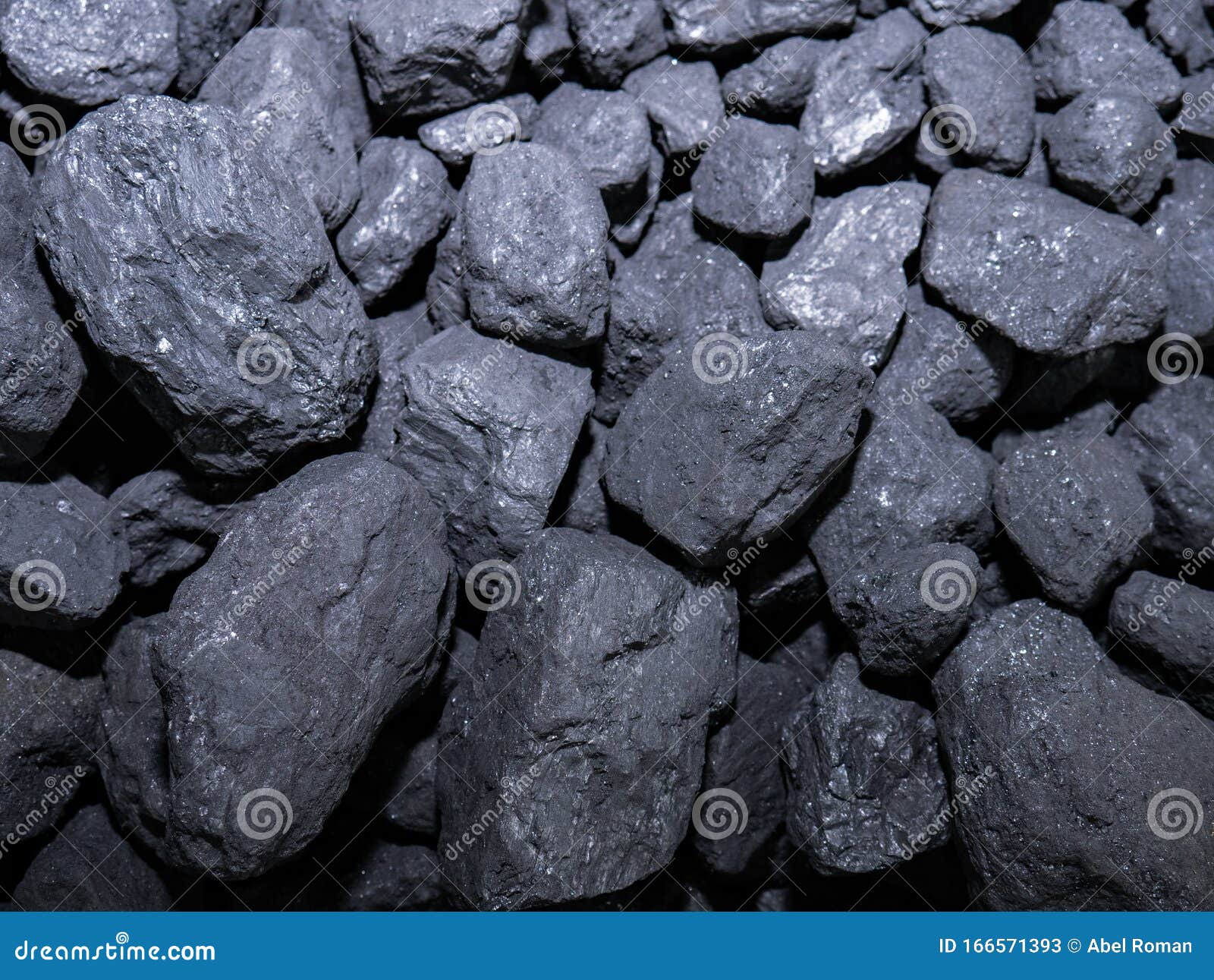 macro view of carbon stones forming a nice background