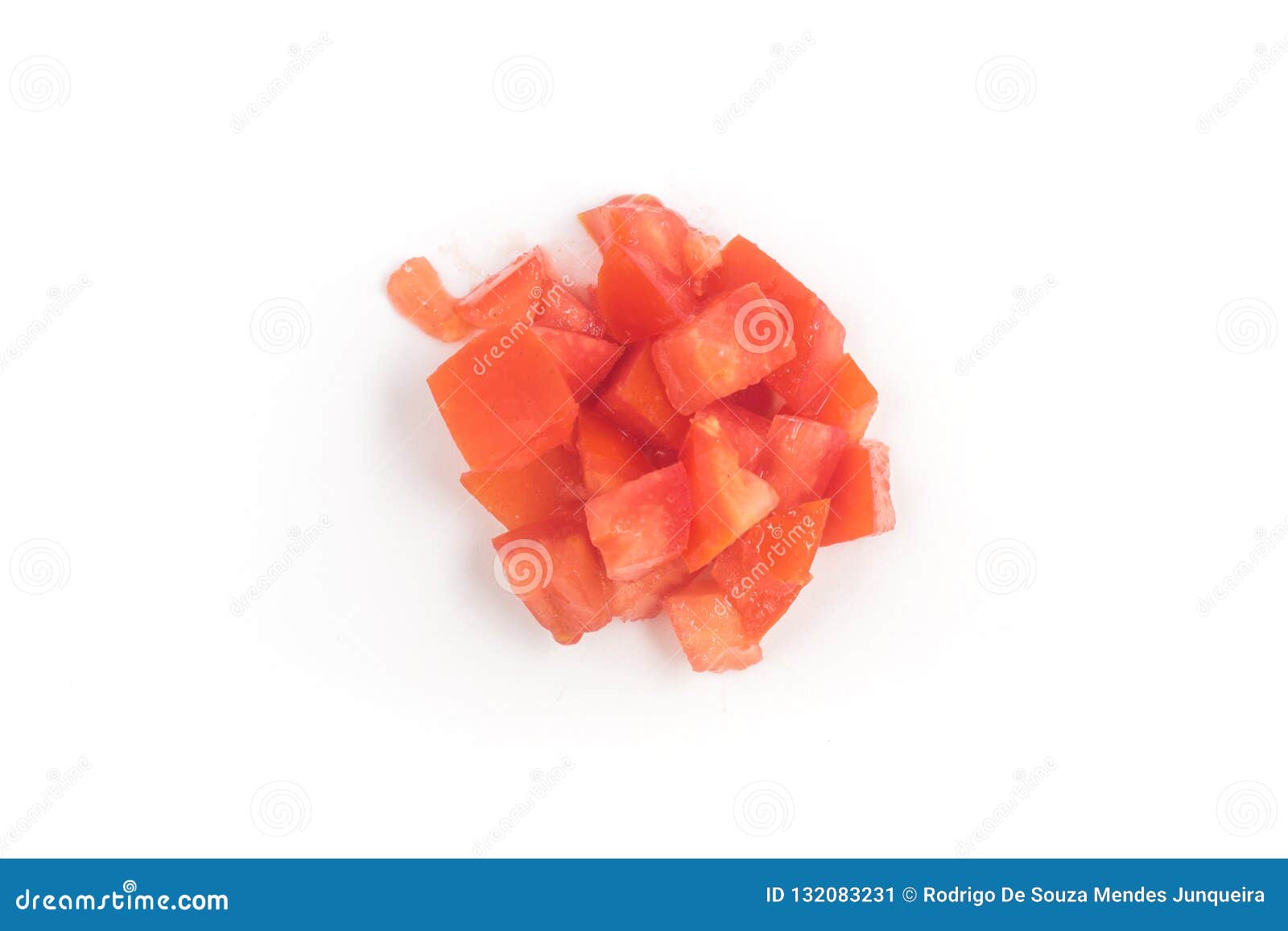 Pile of Chopped Tomatoes Top View Stock Image Image of healthy, bowl 132083231