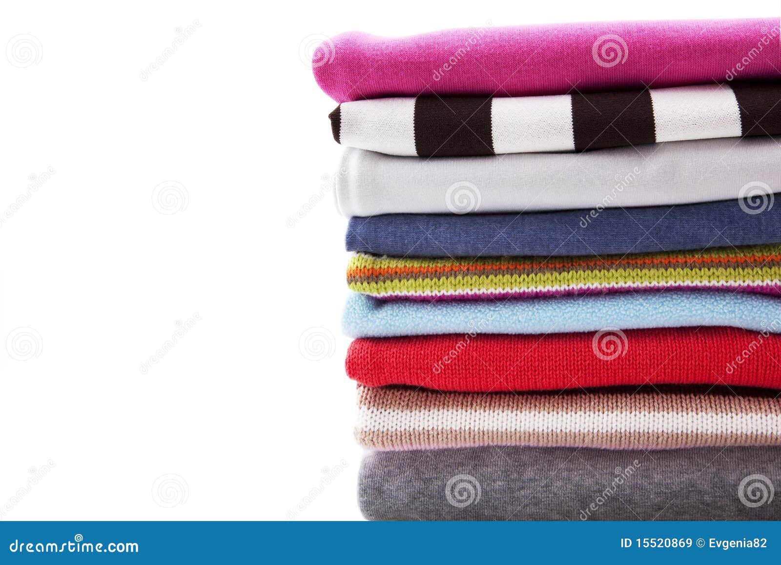 Pile Of Clothes Background Royalty Free Stock Images - Image: 15520869