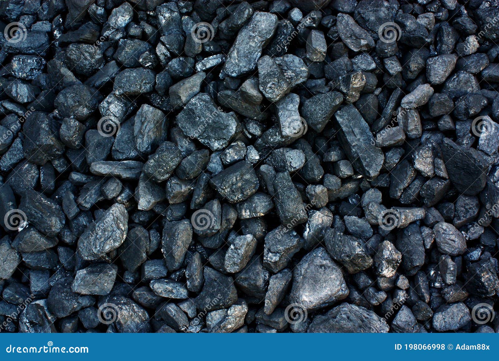 Pile of coal stock photo. Image of mines, fuel, extract 198066998