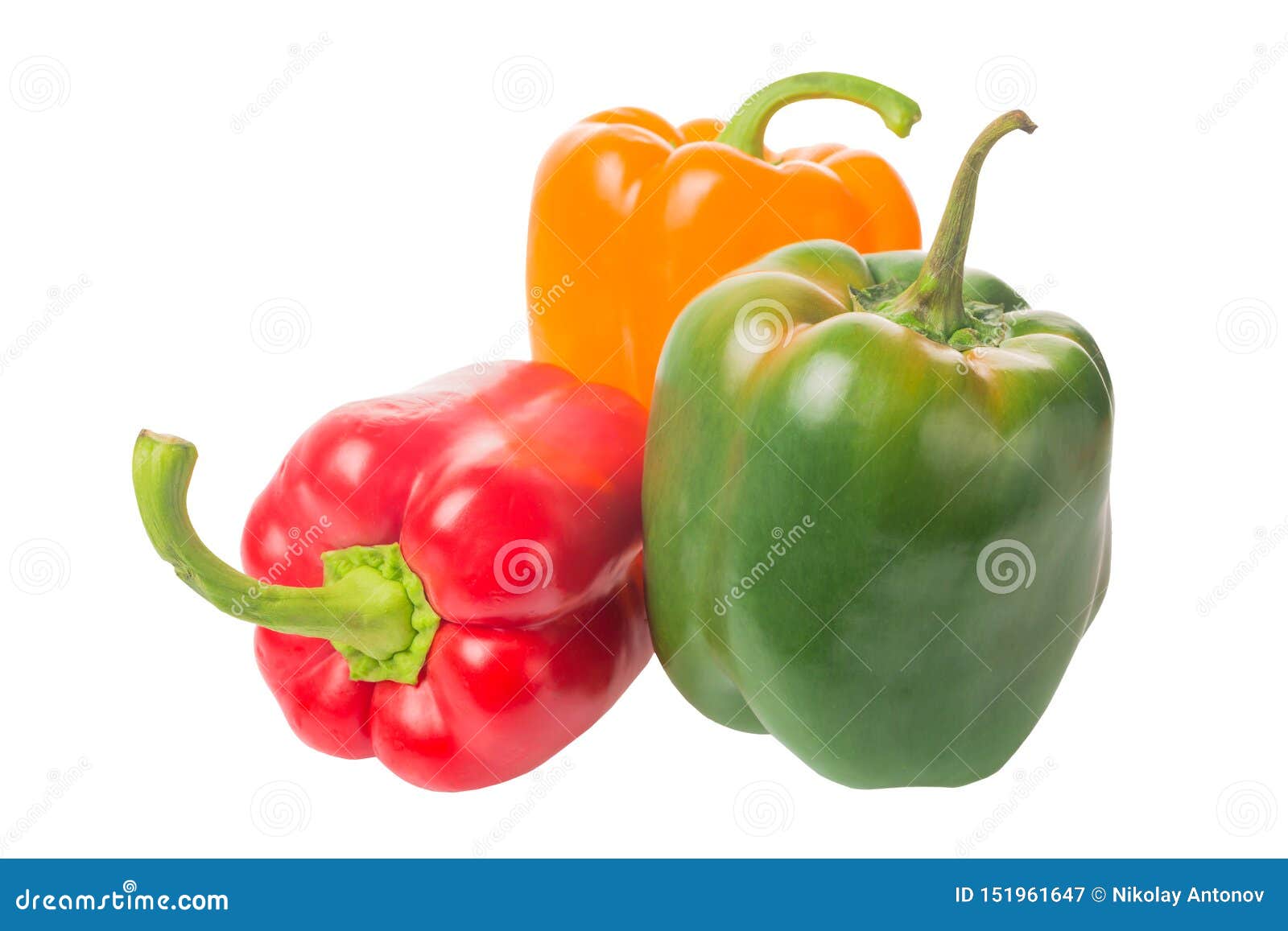 Yellow And Green Paprika Isolated On White Pile Of Colorful Bell Peppers Yellow And Green