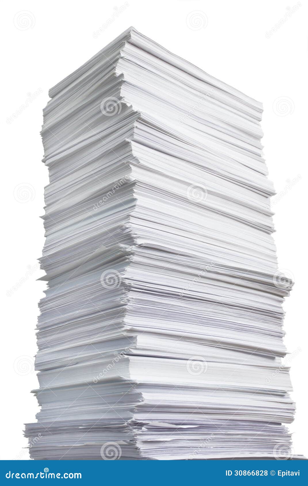 Une Grosse Pile De Piles De Papier De Vieux Papiers Photo stock - Image du  pièce, pile: 196473466