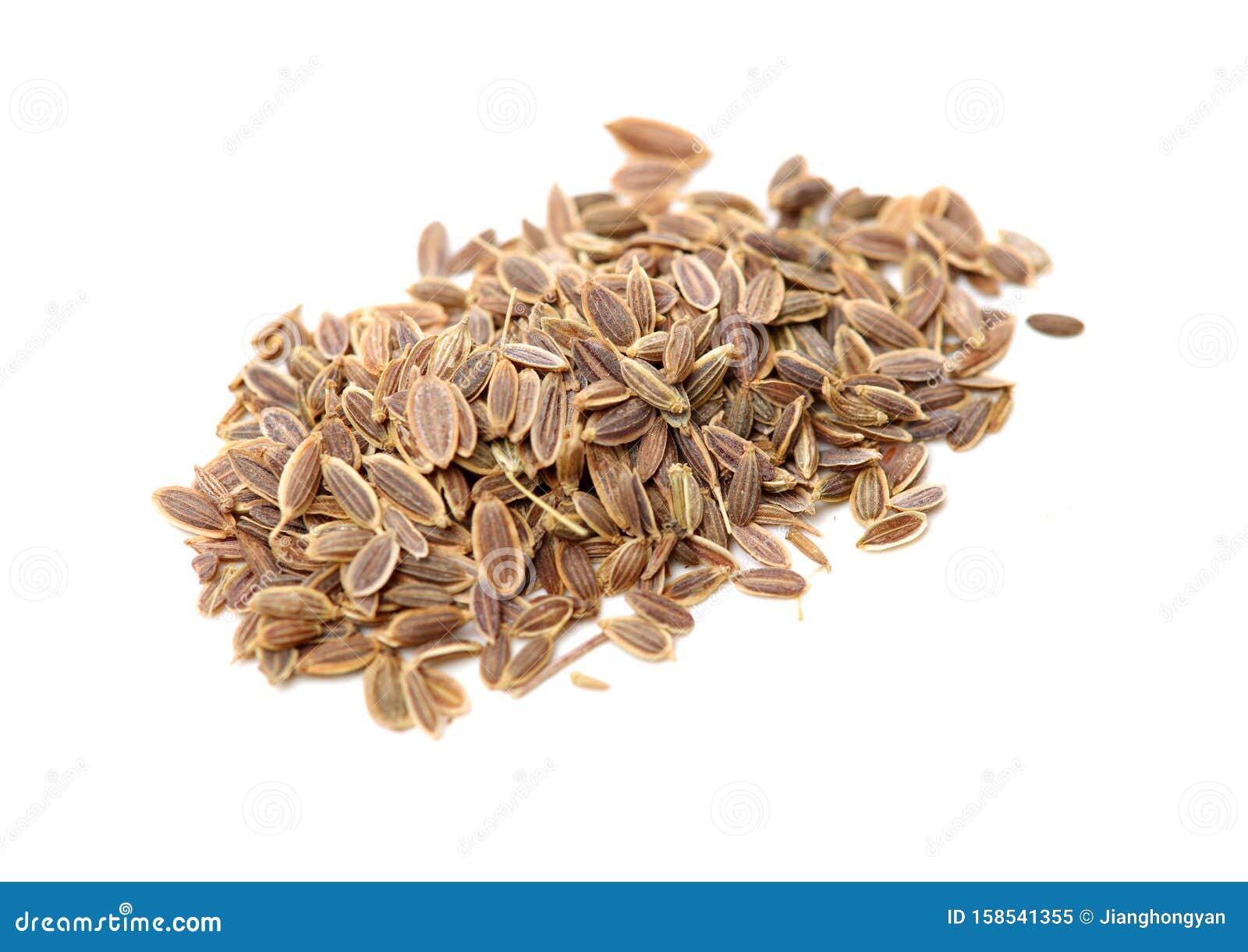 Pile of dill seeds stock image. Image of organic, people 158541355