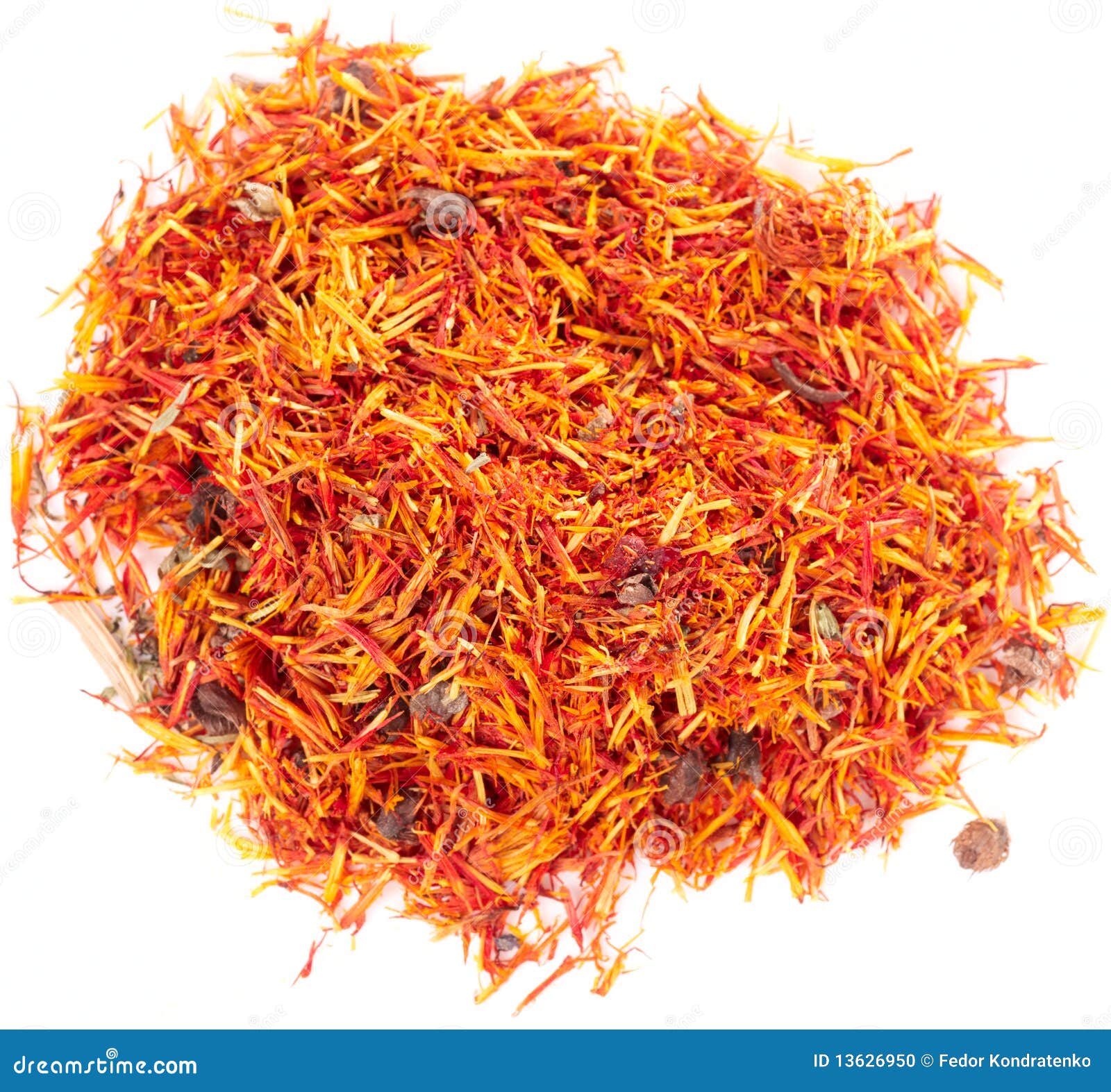 Pile of dried saffron stock photo. Image of ingredient 13626950