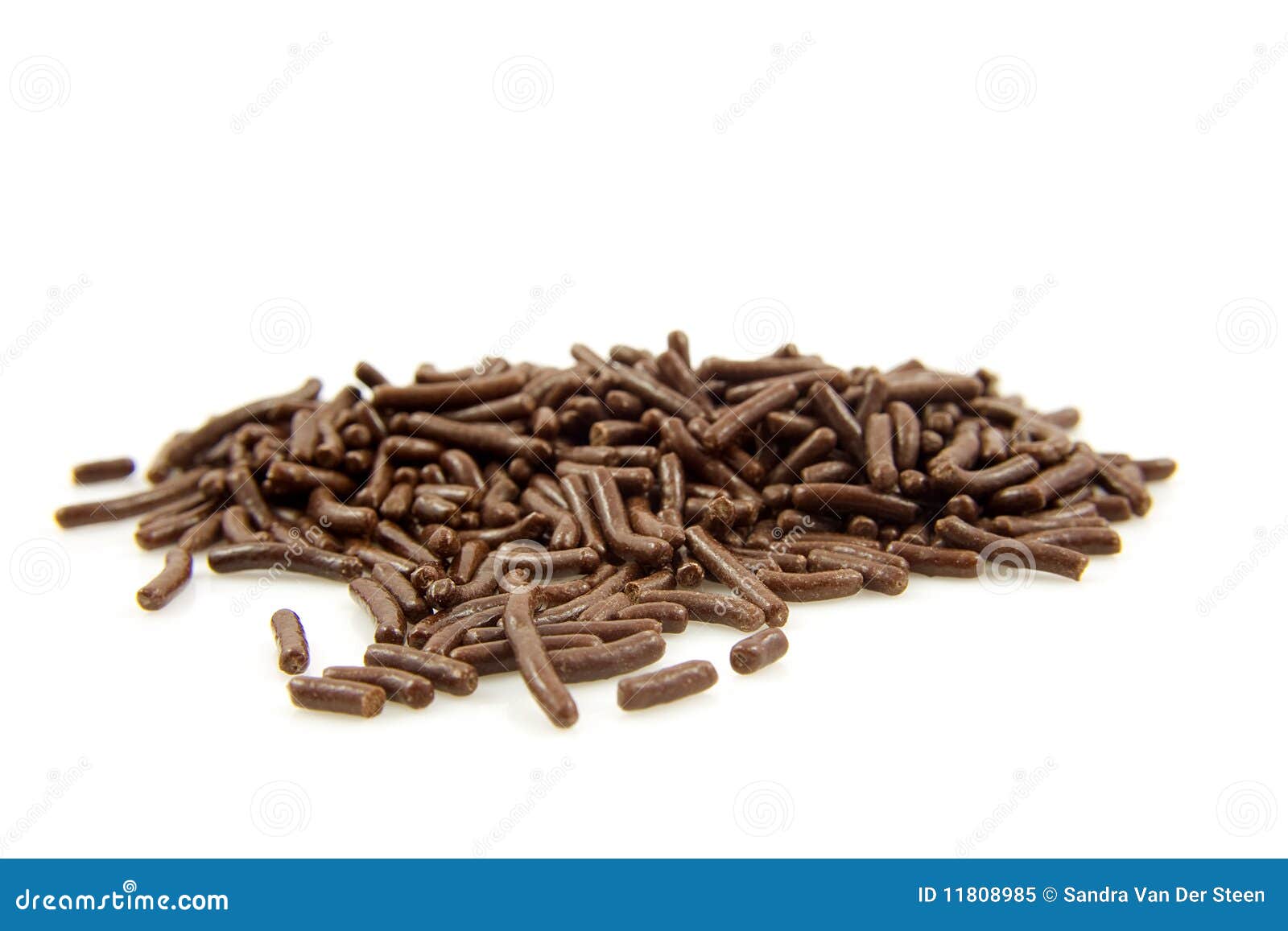 Pile of Dutch Chocolate Sprinkles Stock Image Image of cacao