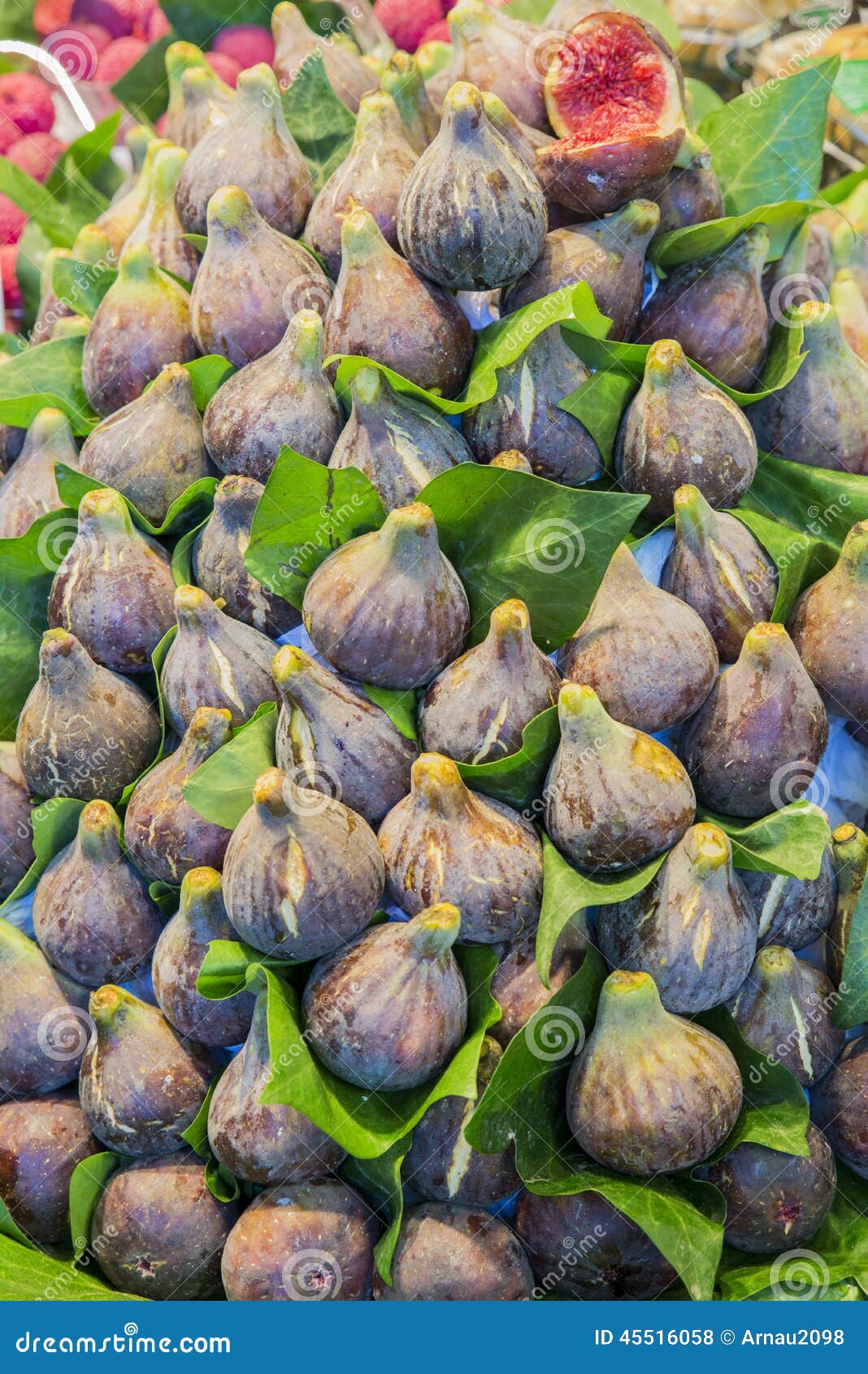 Pile of figs stock photo. Image of group, purple, organic 45516058