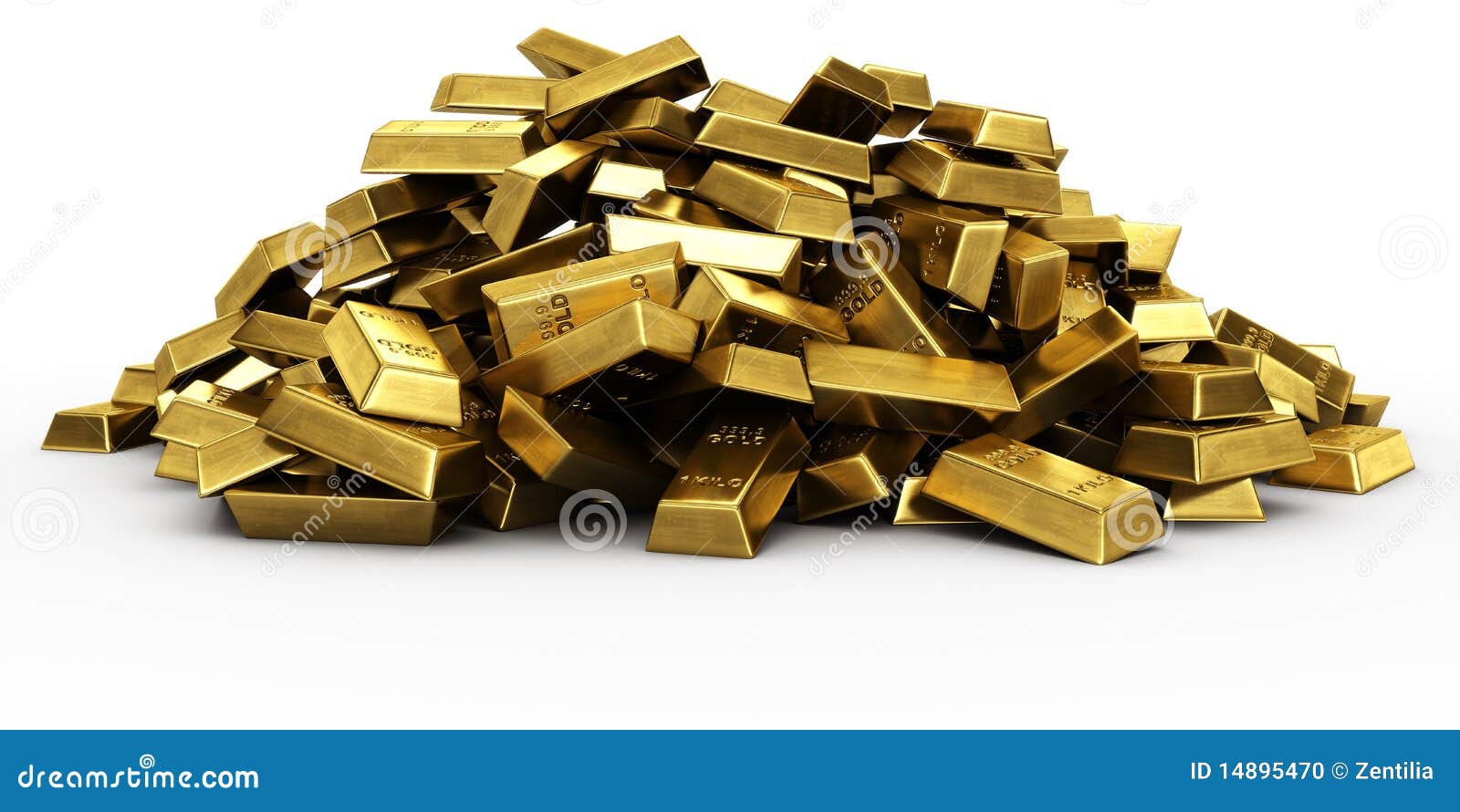 pile of gold bars