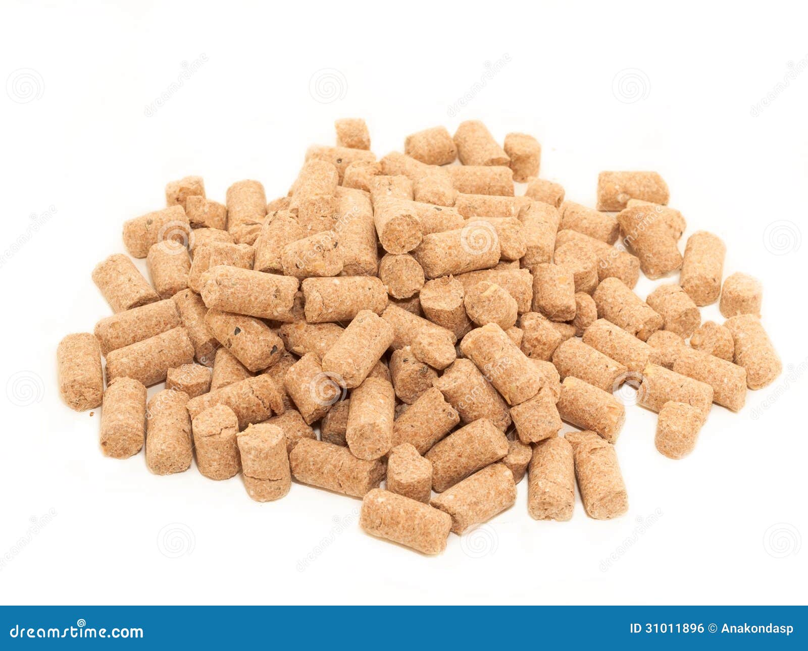 Pile of Granules Wheat Bran Background. Food for Horses and Far Stock Photo  - Image of cereal, isolated: 31011896