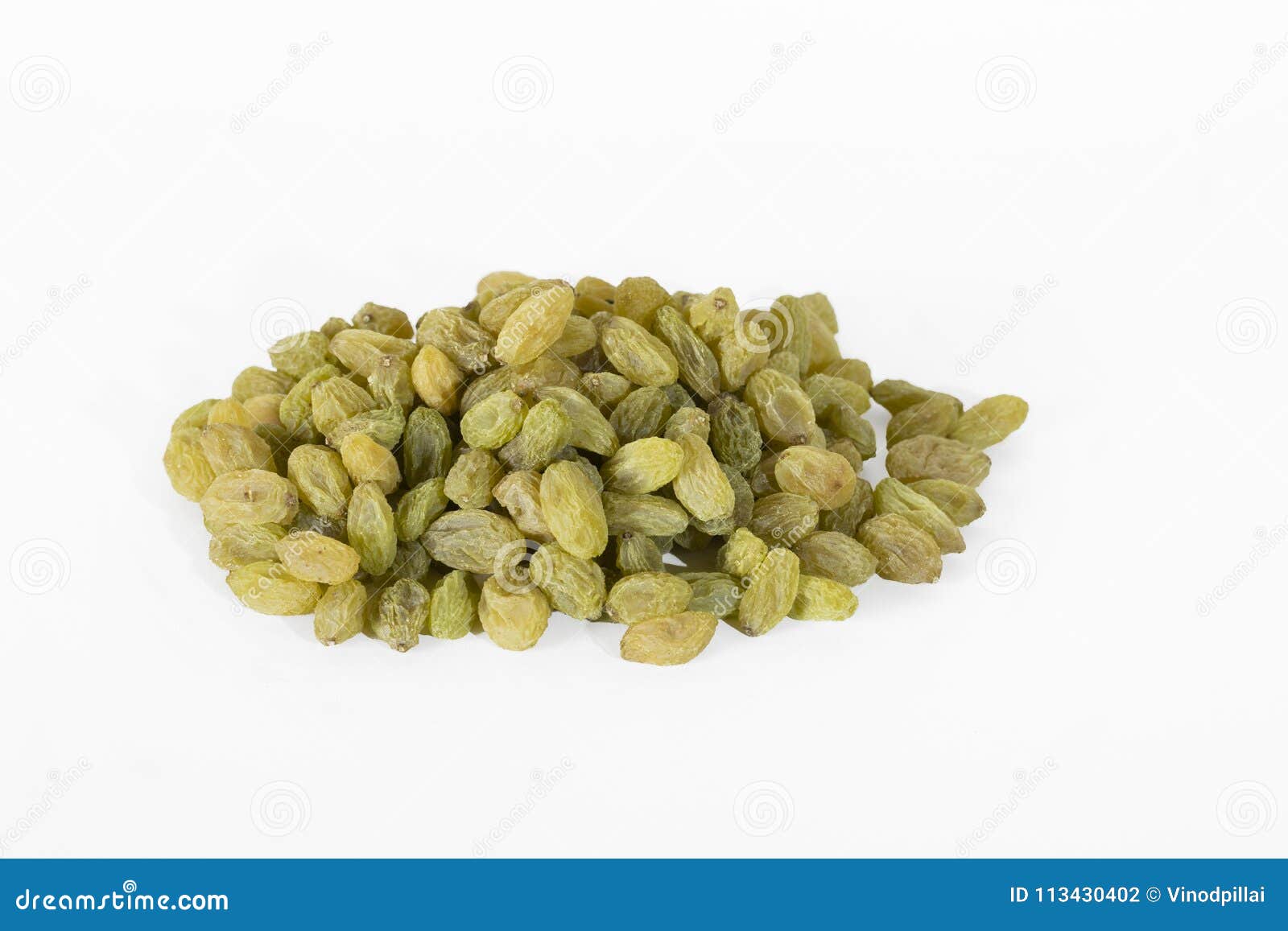 Green raisins on white stock photo. Image of vegan, healthy - 113430402