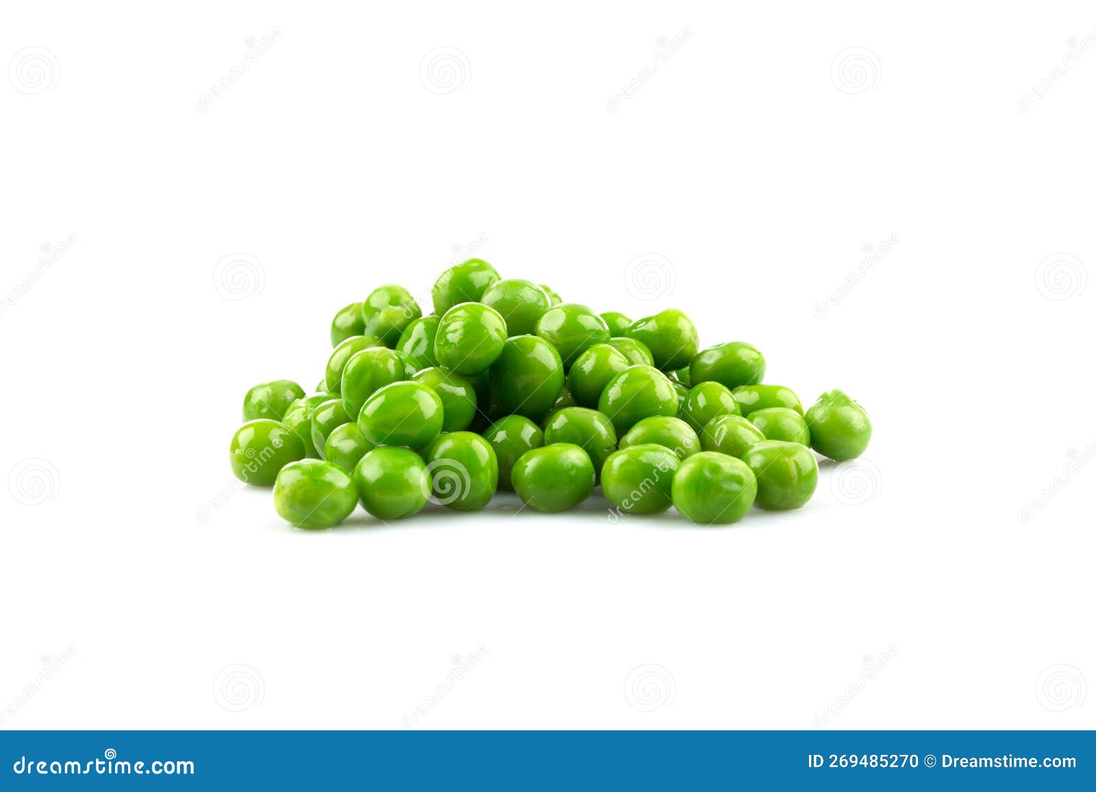 Pile of green wet pea stock photo. Image of ball, seed 269485270