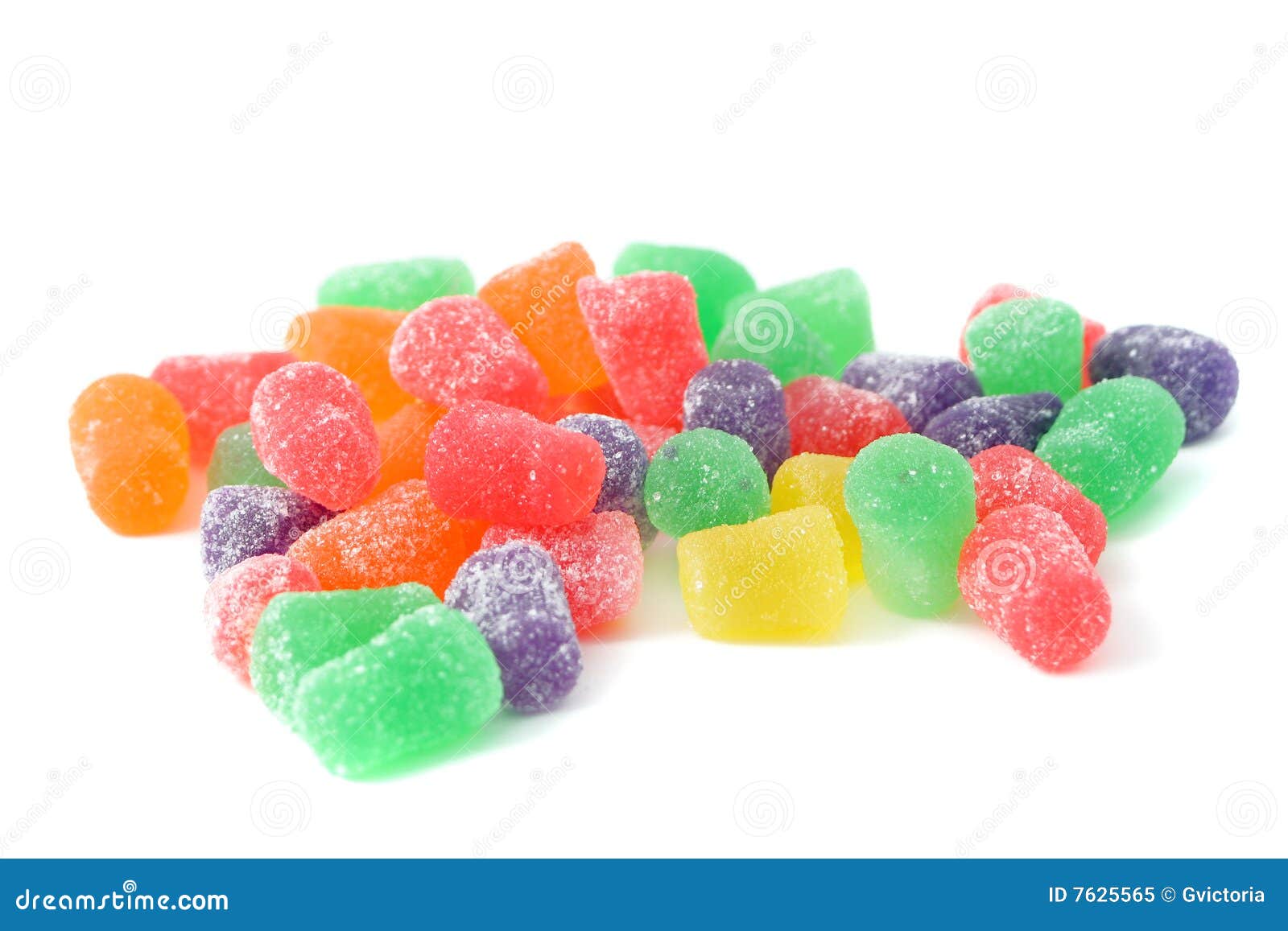 Pile of gumdrops stock image. Image of candies, sweet 7625565