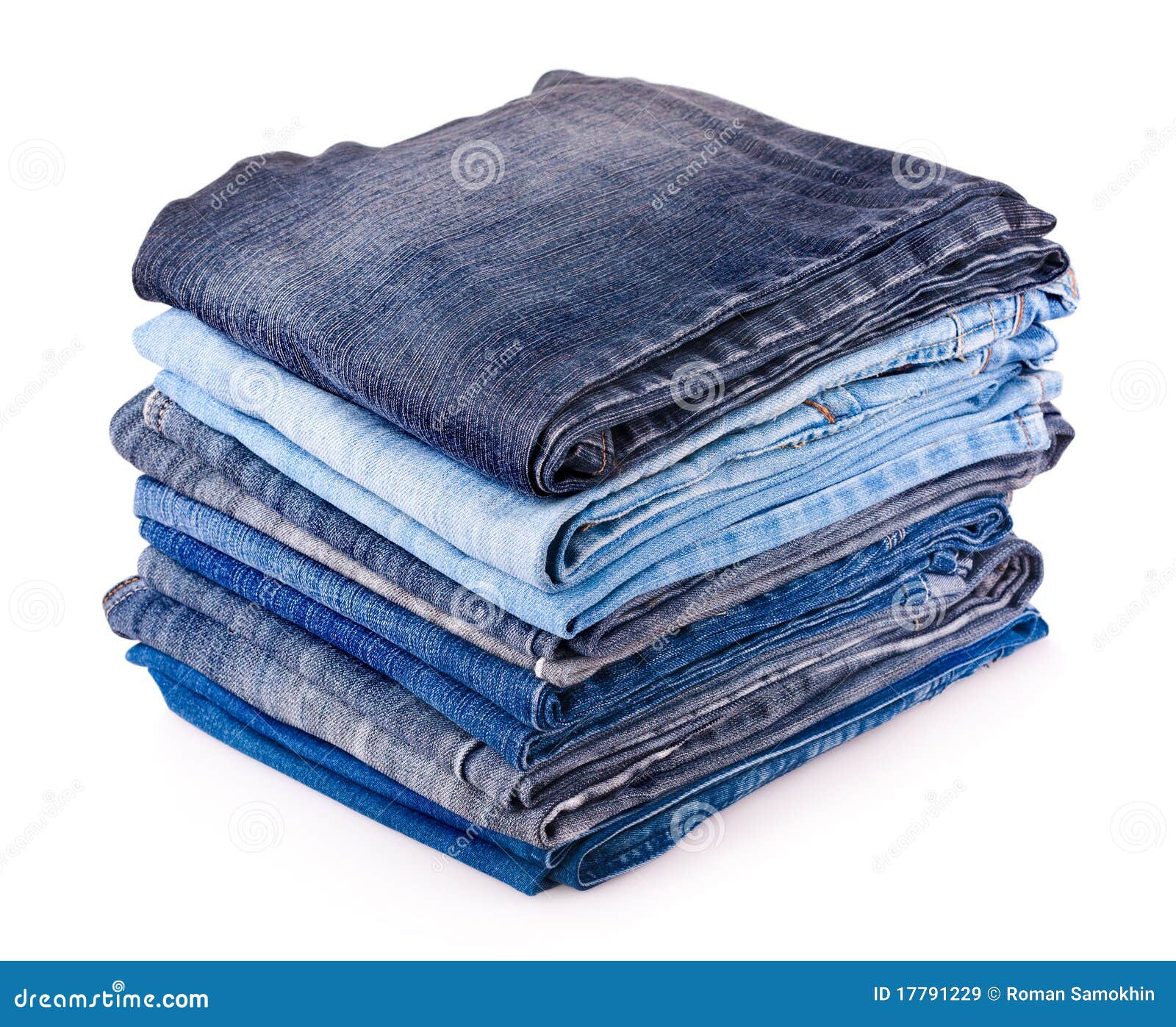 Pile of jeans stock image. Image of casual, downs, objects - 17791229