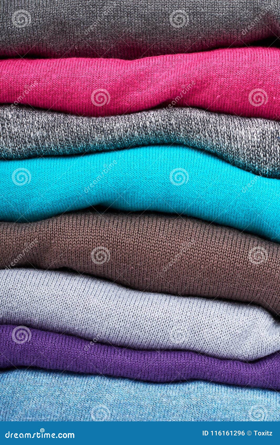 Pile of Multi Color Fabric Texture, Wool Cloth Isolated on White Background  Stock Image - Image of industry, cotton: 116161233