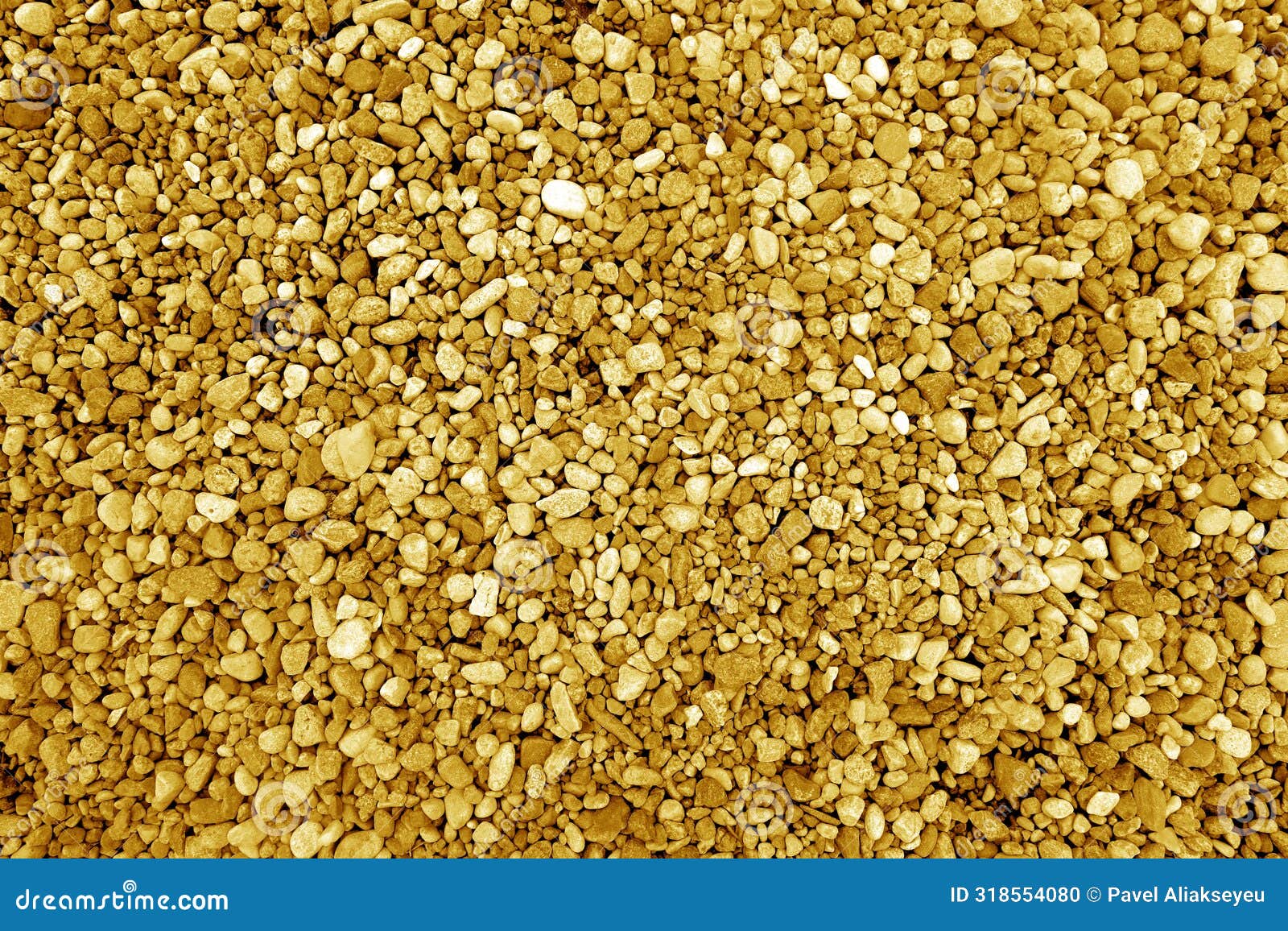pile of orange color decorative pebblestones as background