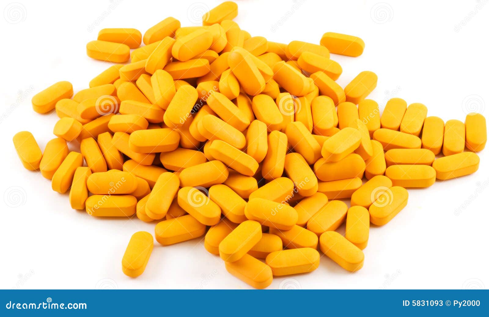 Pile of orange pills stock image. Image of health, scattered 5831093