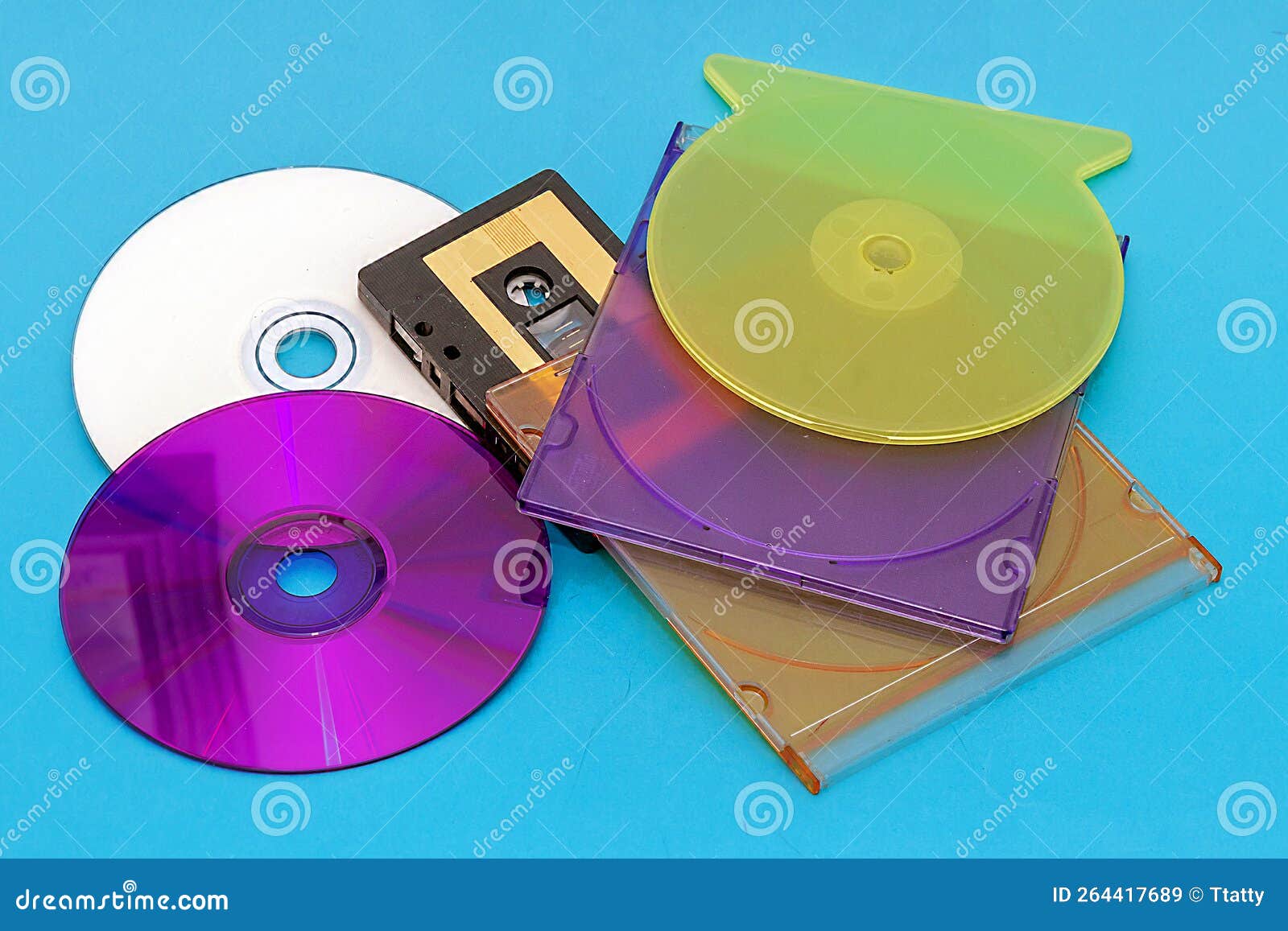 Pile of Retro Music Records Stock Image Image of disc, music 264417689