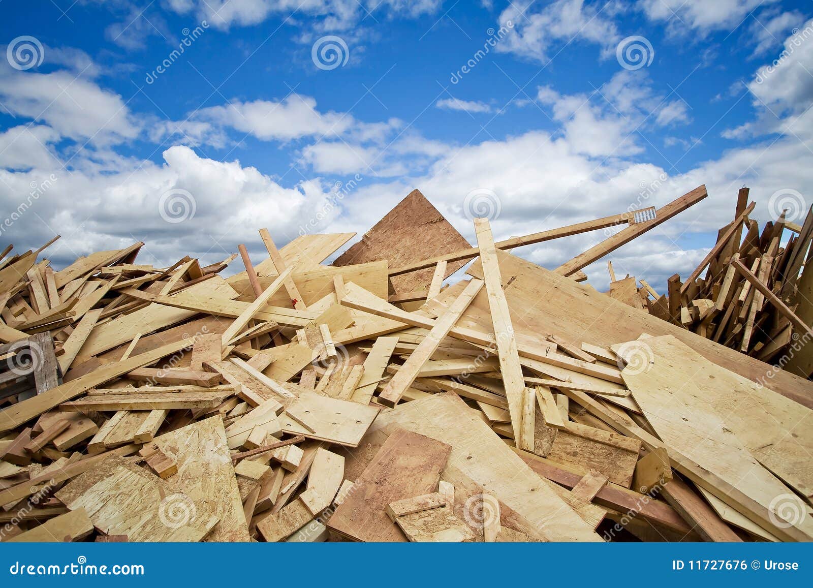 A pile of rubbish stock photo. Image of construction 11727676