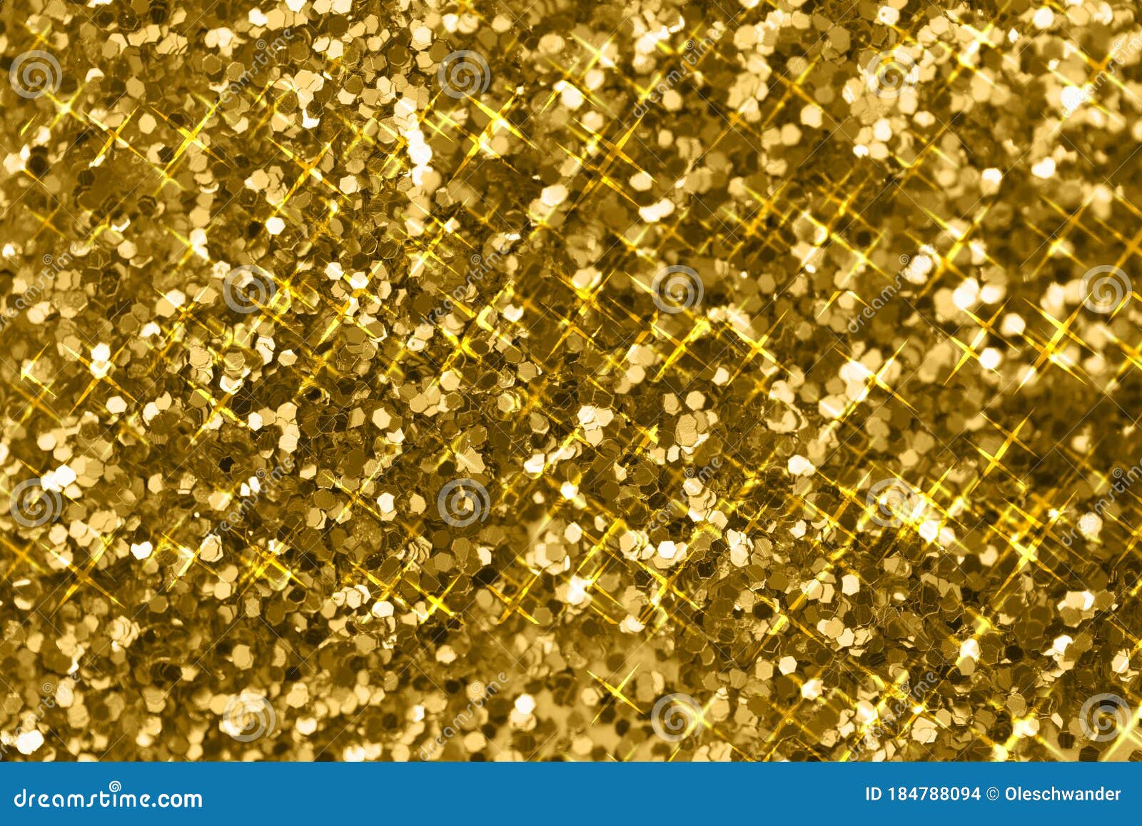 Pile of Shining Gold Pieces Seen from Above. Top View Macro Image of ...