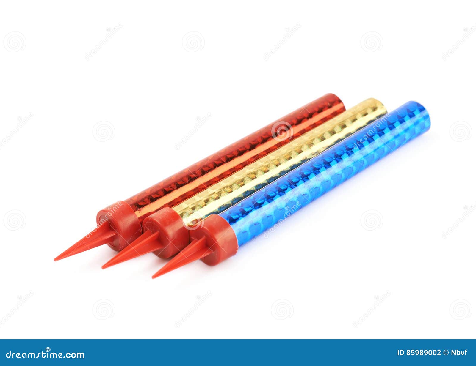 Pile Of Sparkler Candles Isolated Stock Photo Image of burning