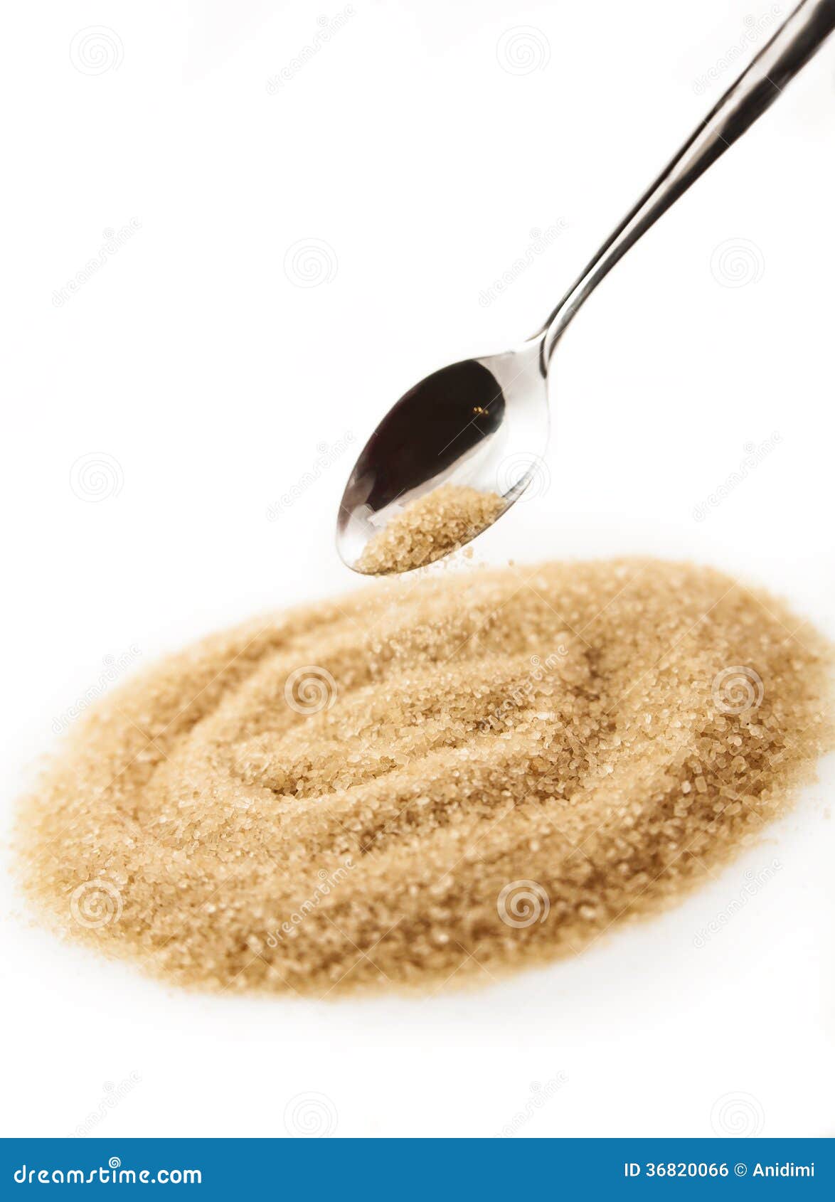Pile of sugar. stock photo. Image of healthy, reed, studio 36820066