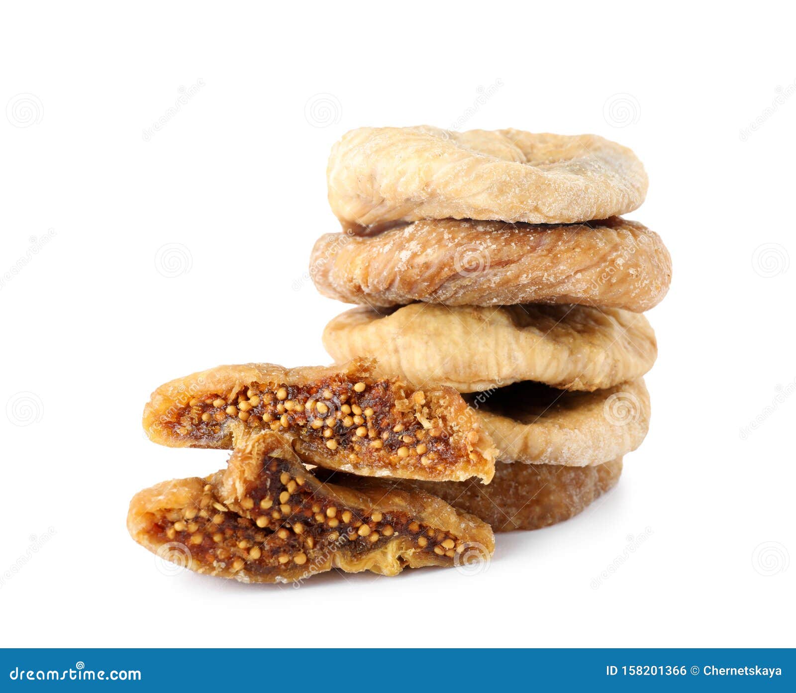 Pile of Tasty Dried Figs on White Stock Photo Image of dessert, pile