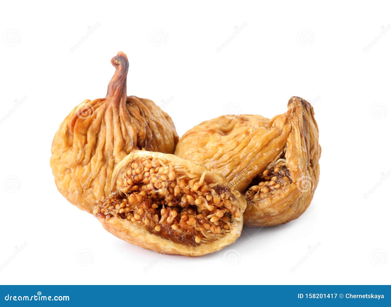 Pile of Tasty Dried Figs on White Stock Image Image of eating