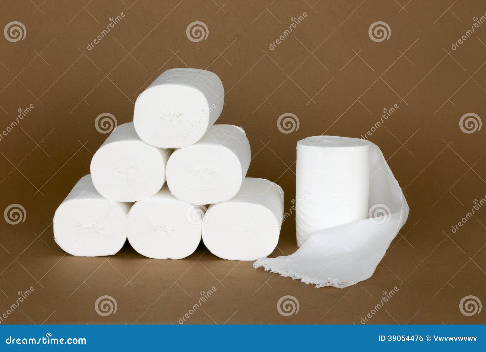 A pile of toilet papers stock photo. Image of necessities 39054476