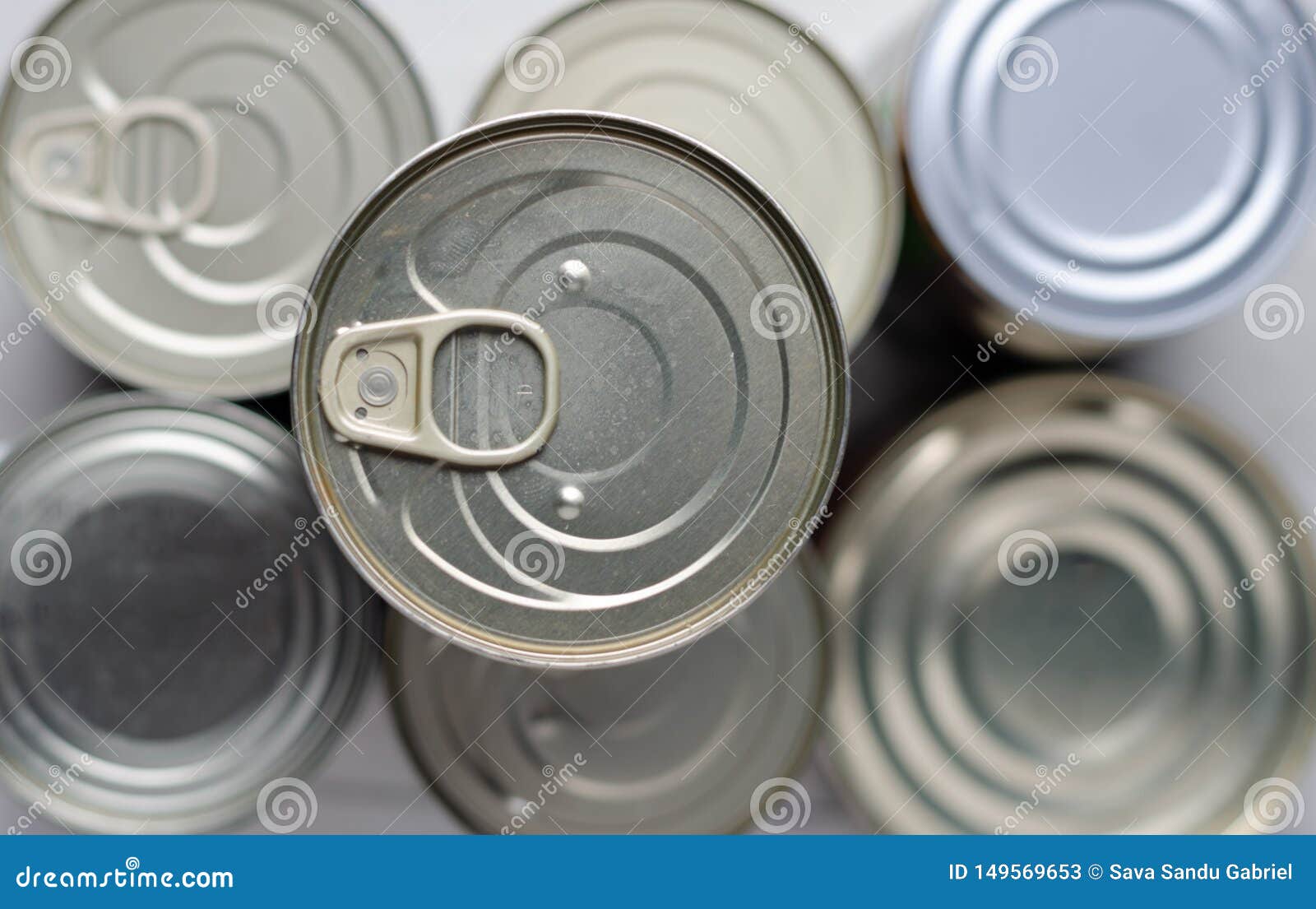 Canned Food is Good for You Stock Image Image of healthy, metallic