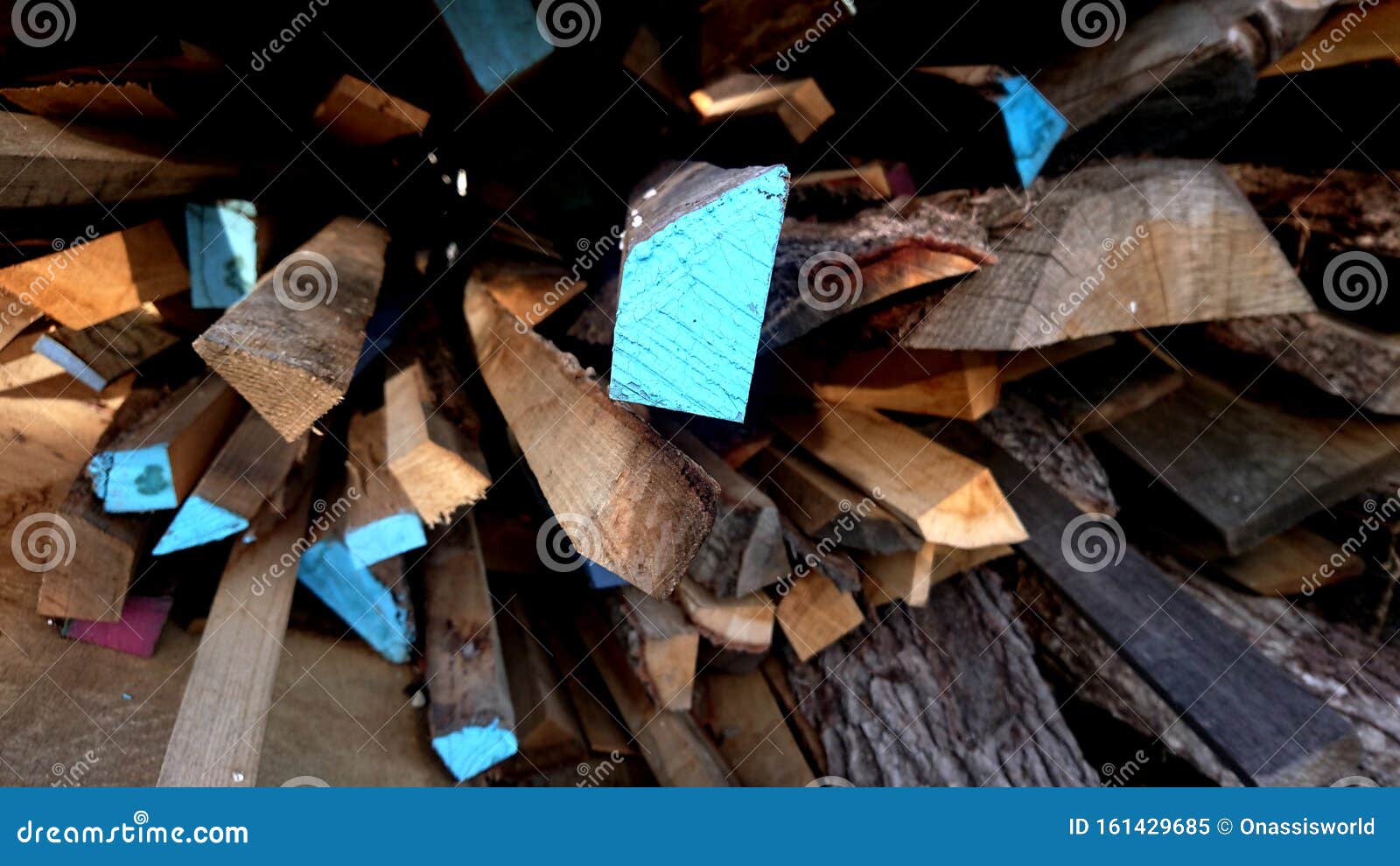 Piled Fresh Cut Wooden Planks Stock Image Image of planks, piled
