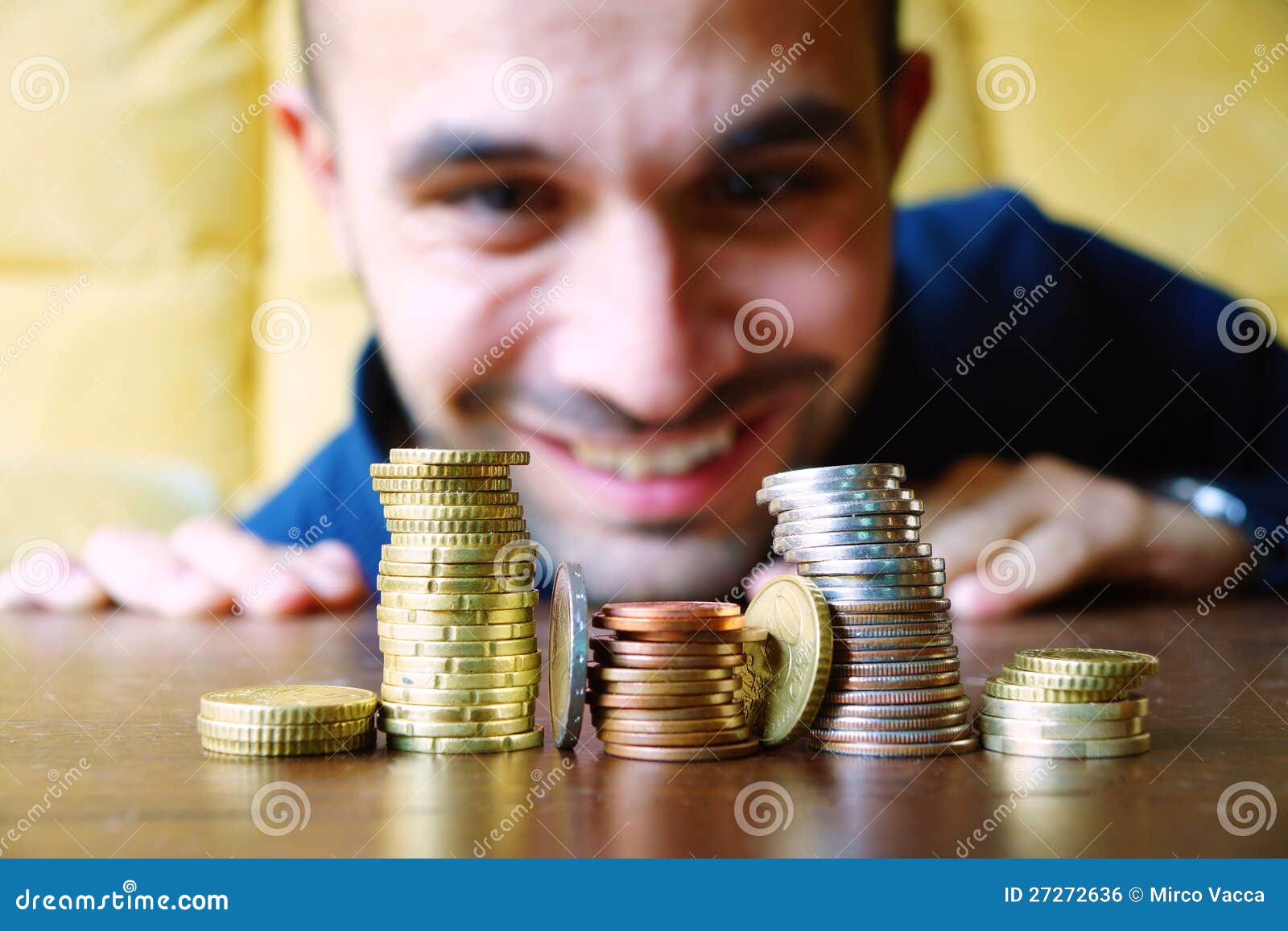 Piles of coines stock photo. Image of success, gold, investment - 27272636