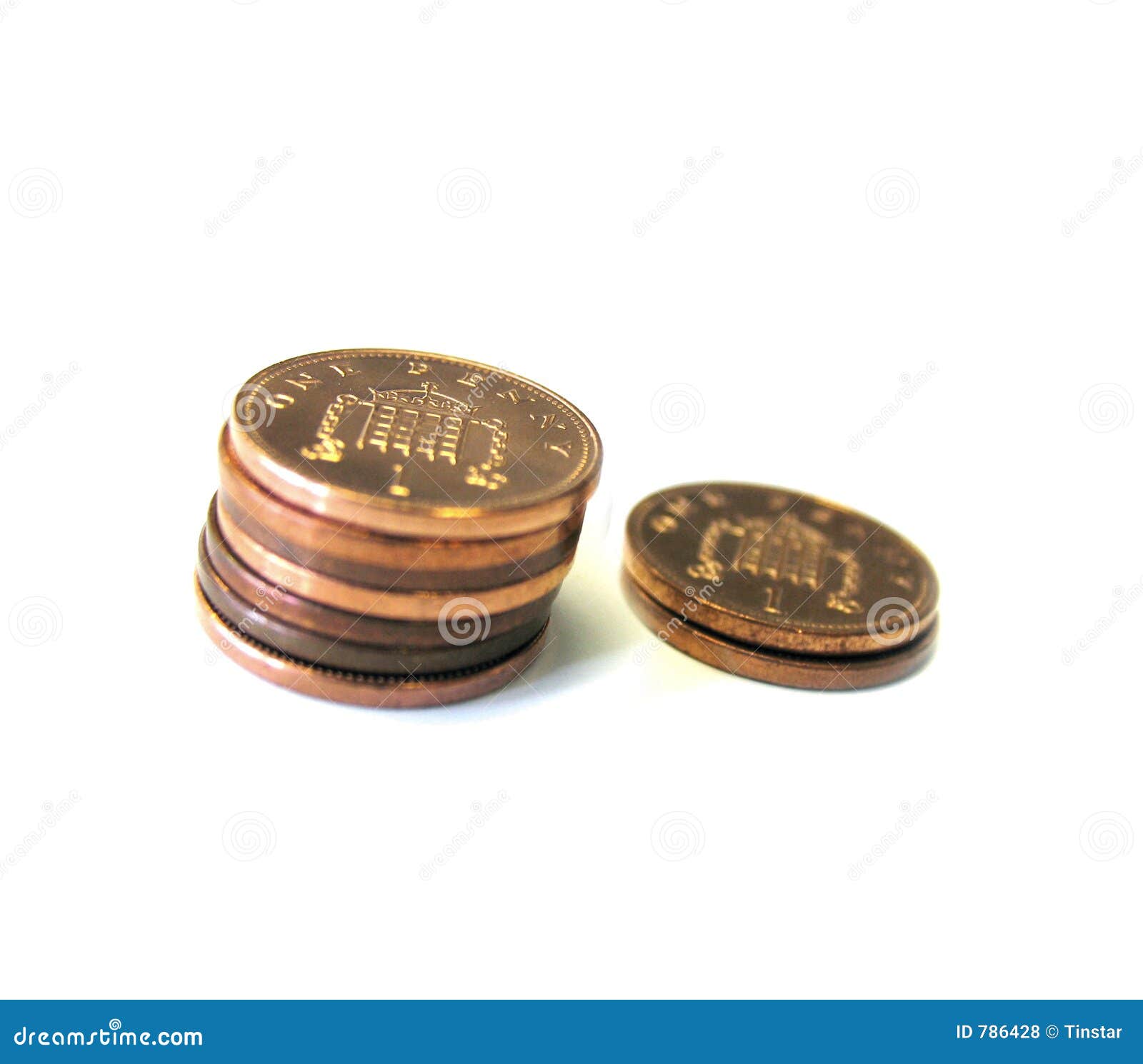 piles uk pennies 786428