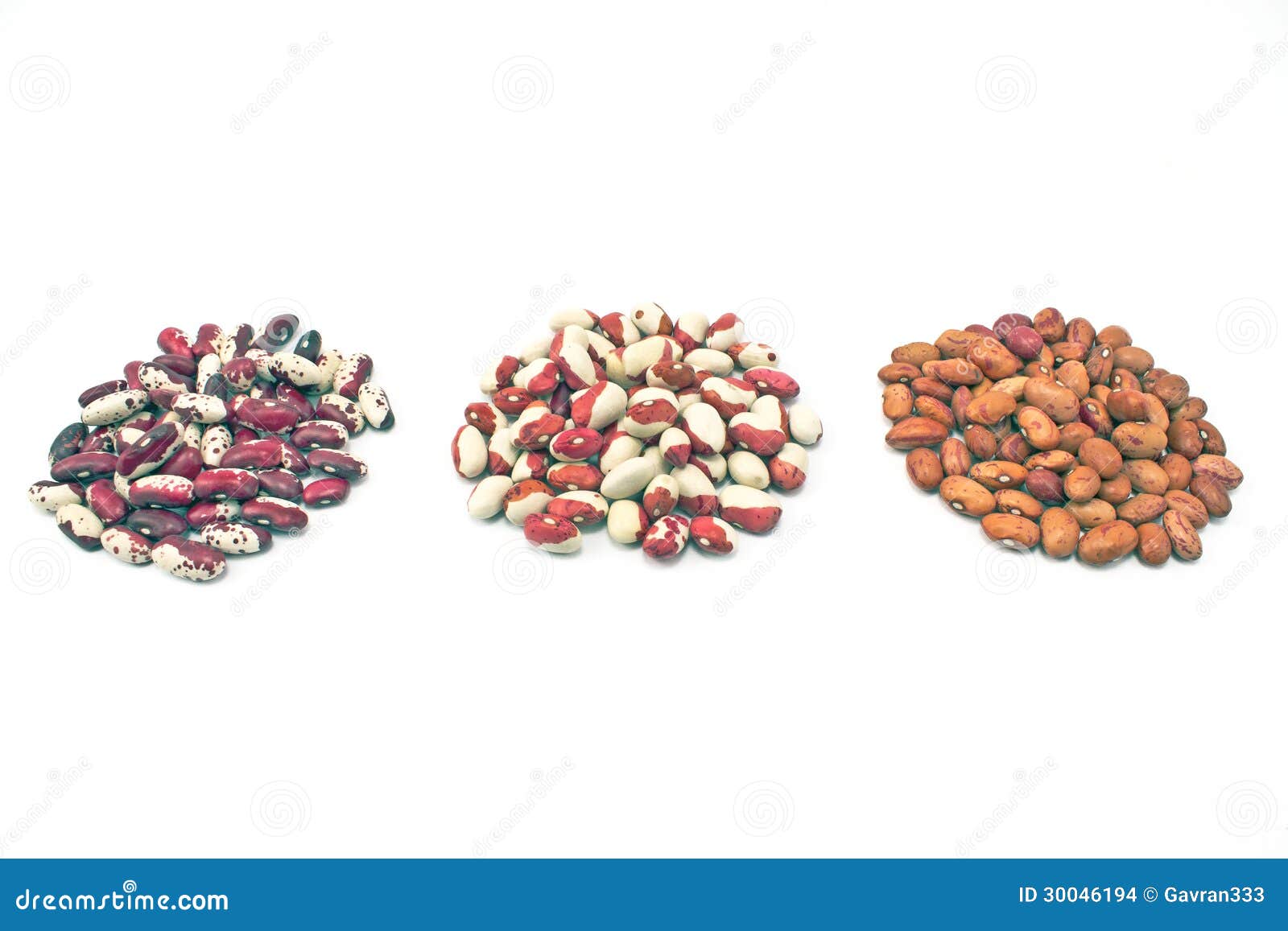 Piles of various beans stock photo. Image of dieting 30046194