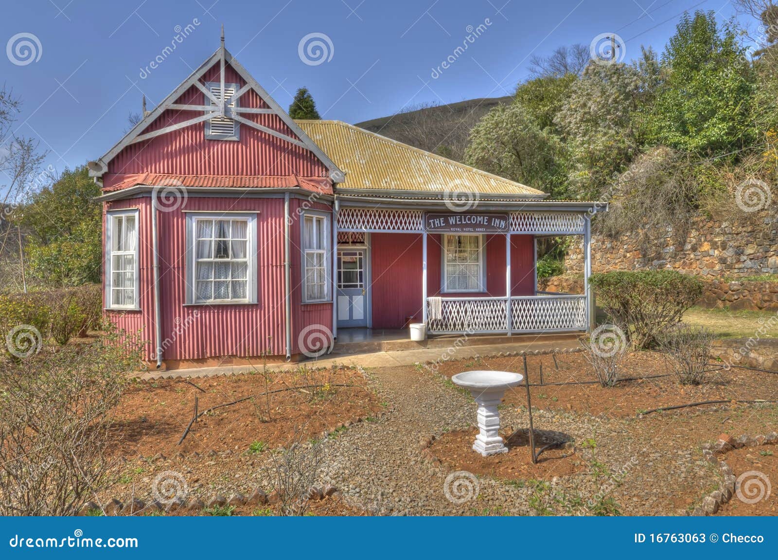 Pilgrim S Rest the Inn Stock Image Image of cottage