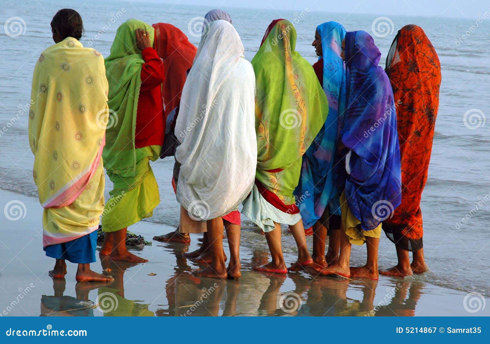 pilgrimage in the ganga sagar hindu fair.