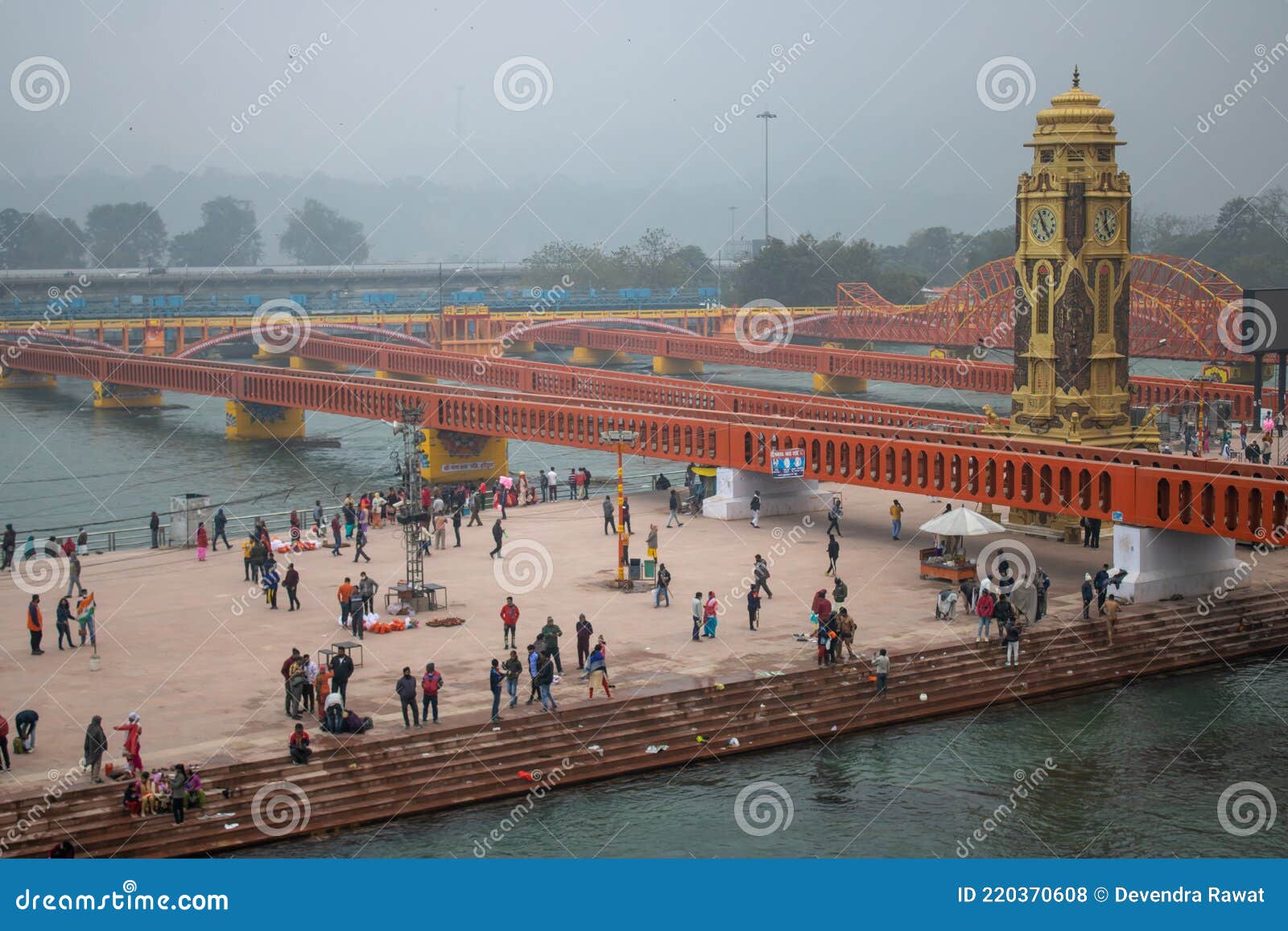 Pilgrims Holy Dip in River Ganges, the Home of Pilgrims in India, Kumbh  Nagri Haridwar Uttarakhand India Editorial Stock Photo - Image of ganges,  puja: 220370608