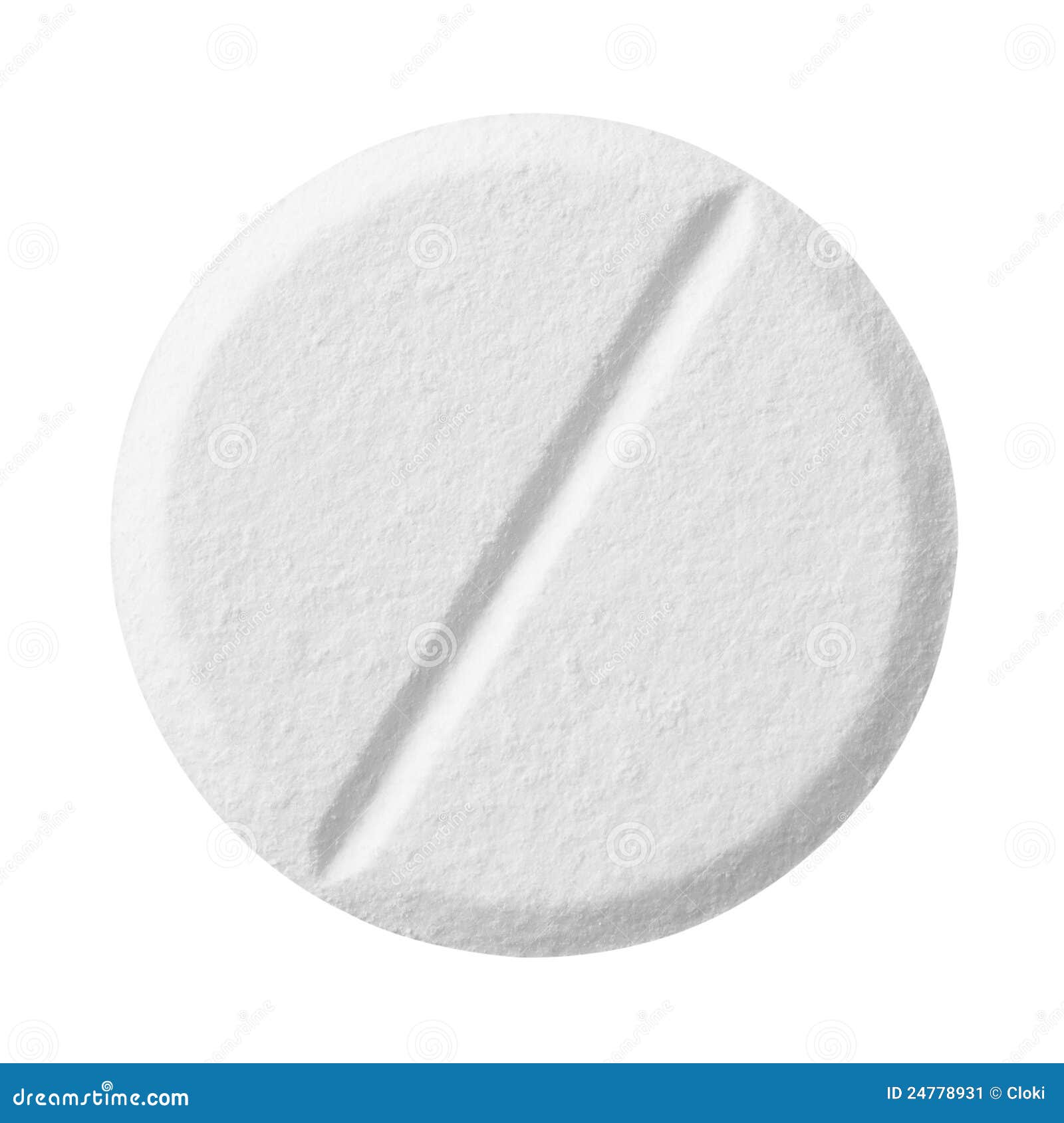 pill  on white