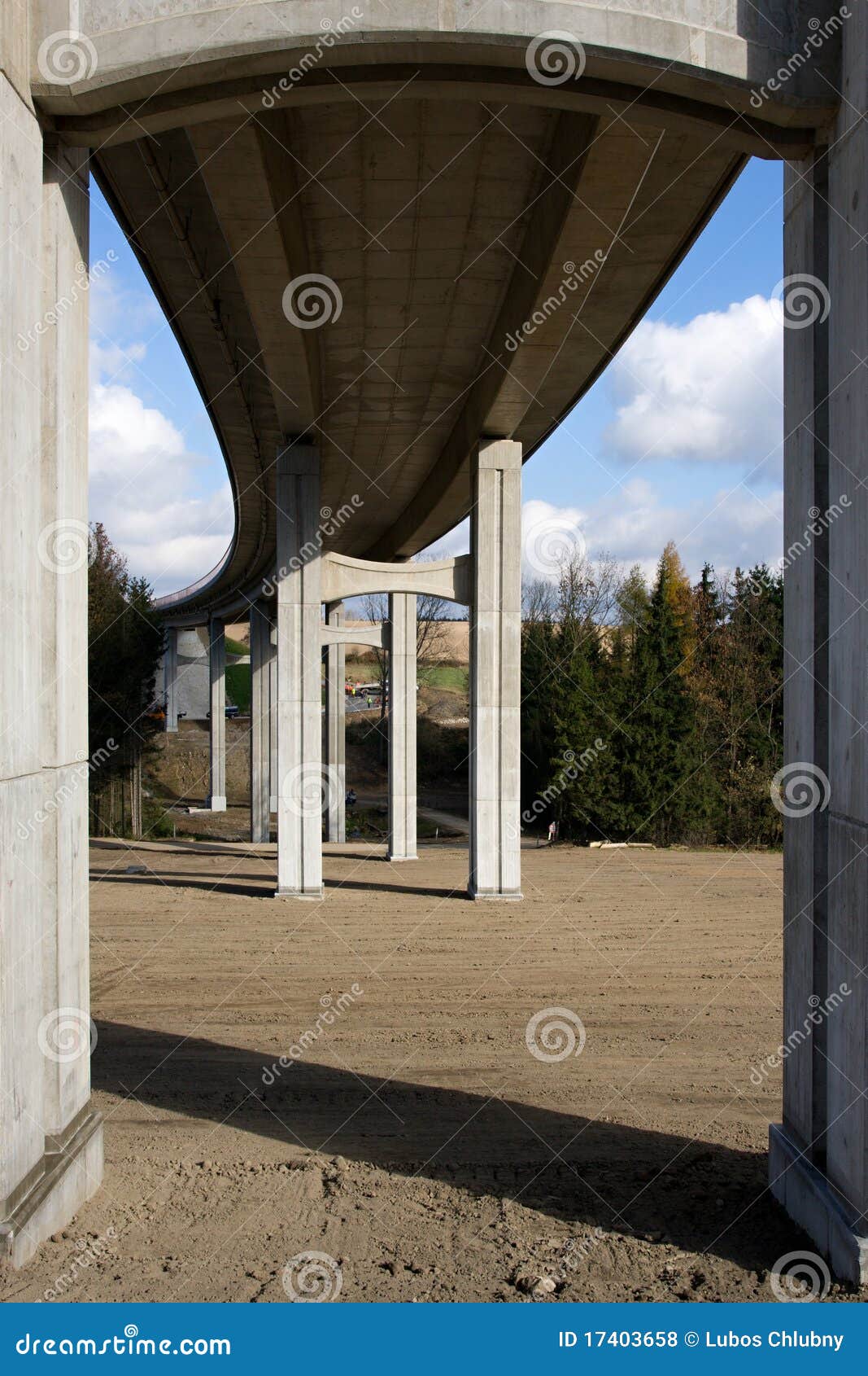 Pillar Bridge stock photo. Image of scene, city, design 17403658