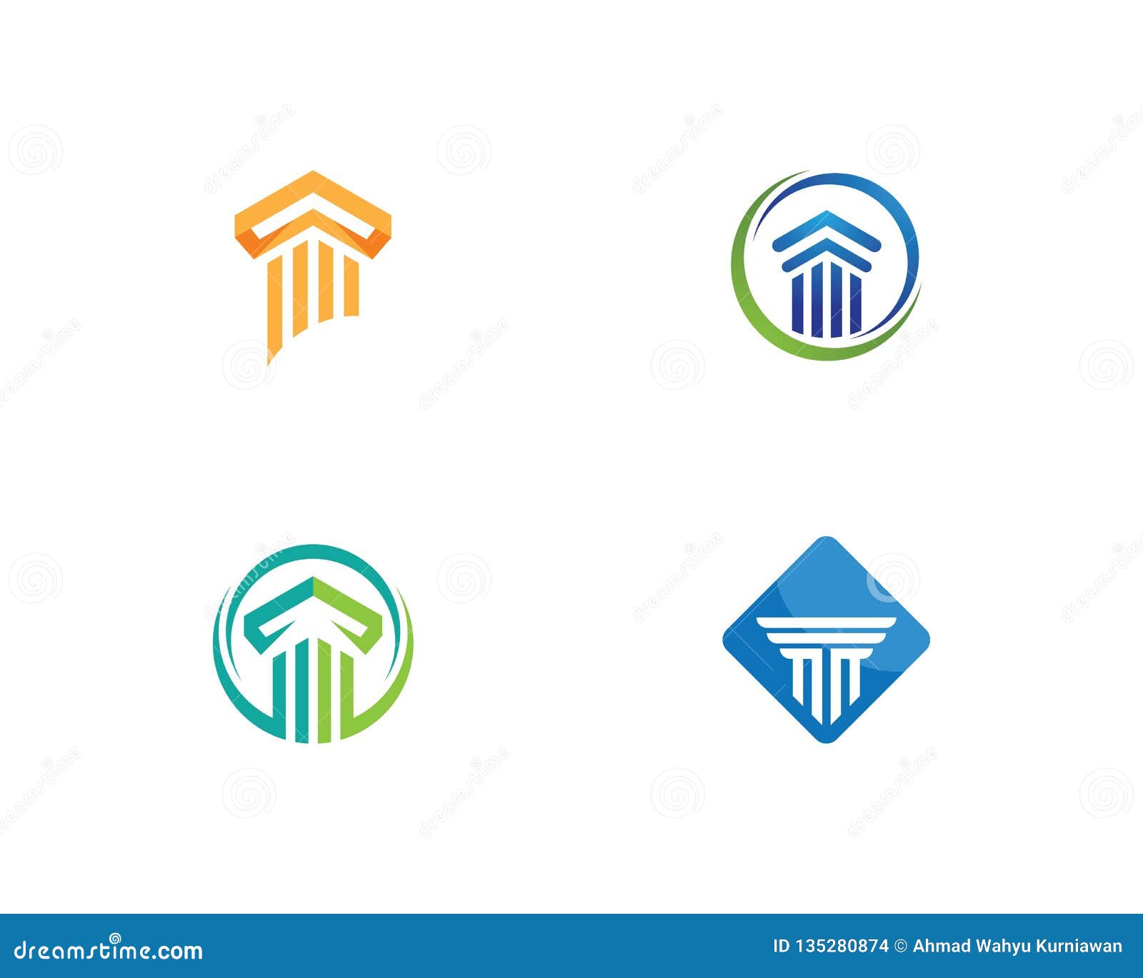 Pillar Logo Template,column Vestor Design Vector Illustration