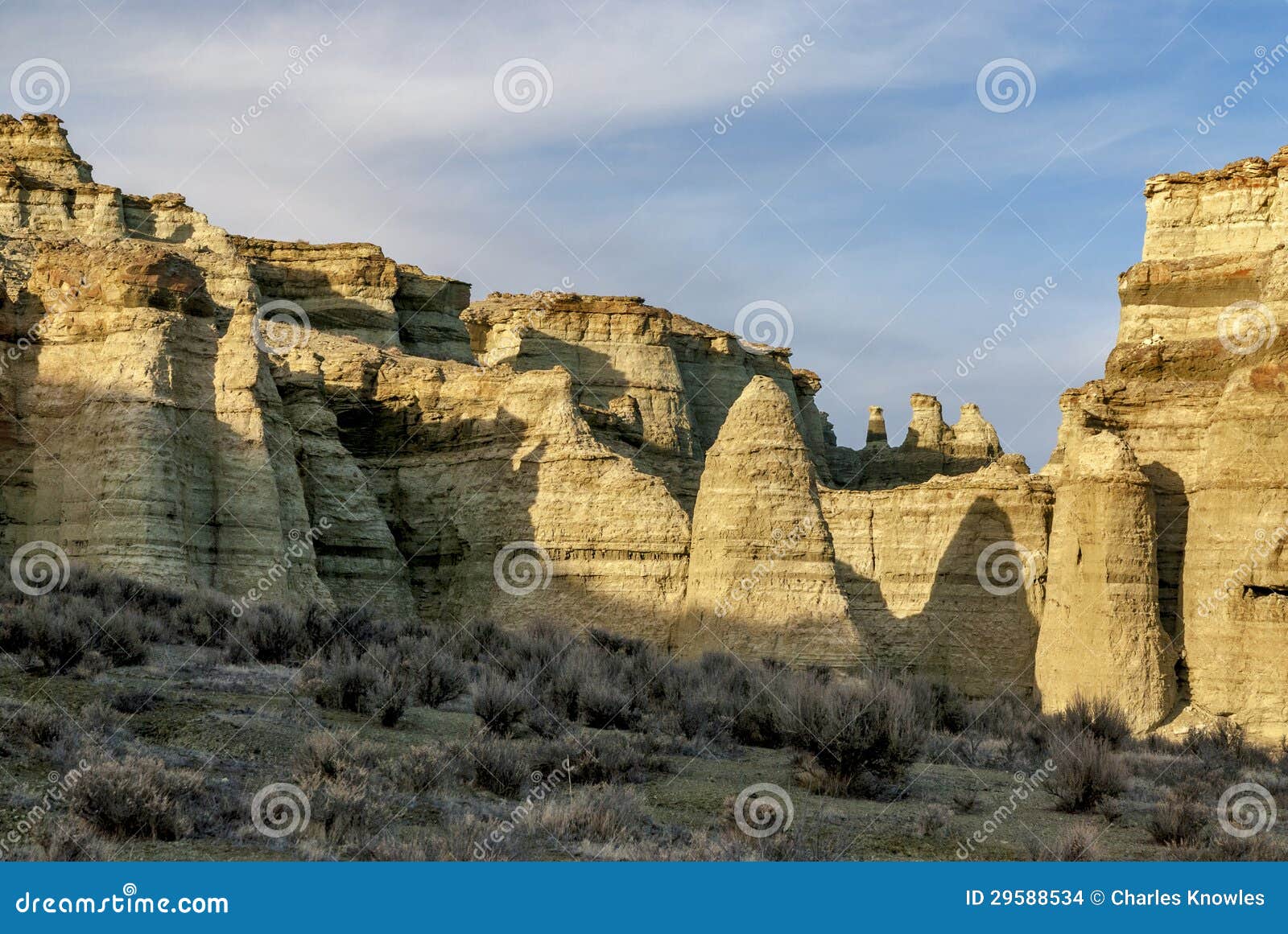 Pillars of Rome Oregon Landscape Stock Photo Image of oregon, pillars