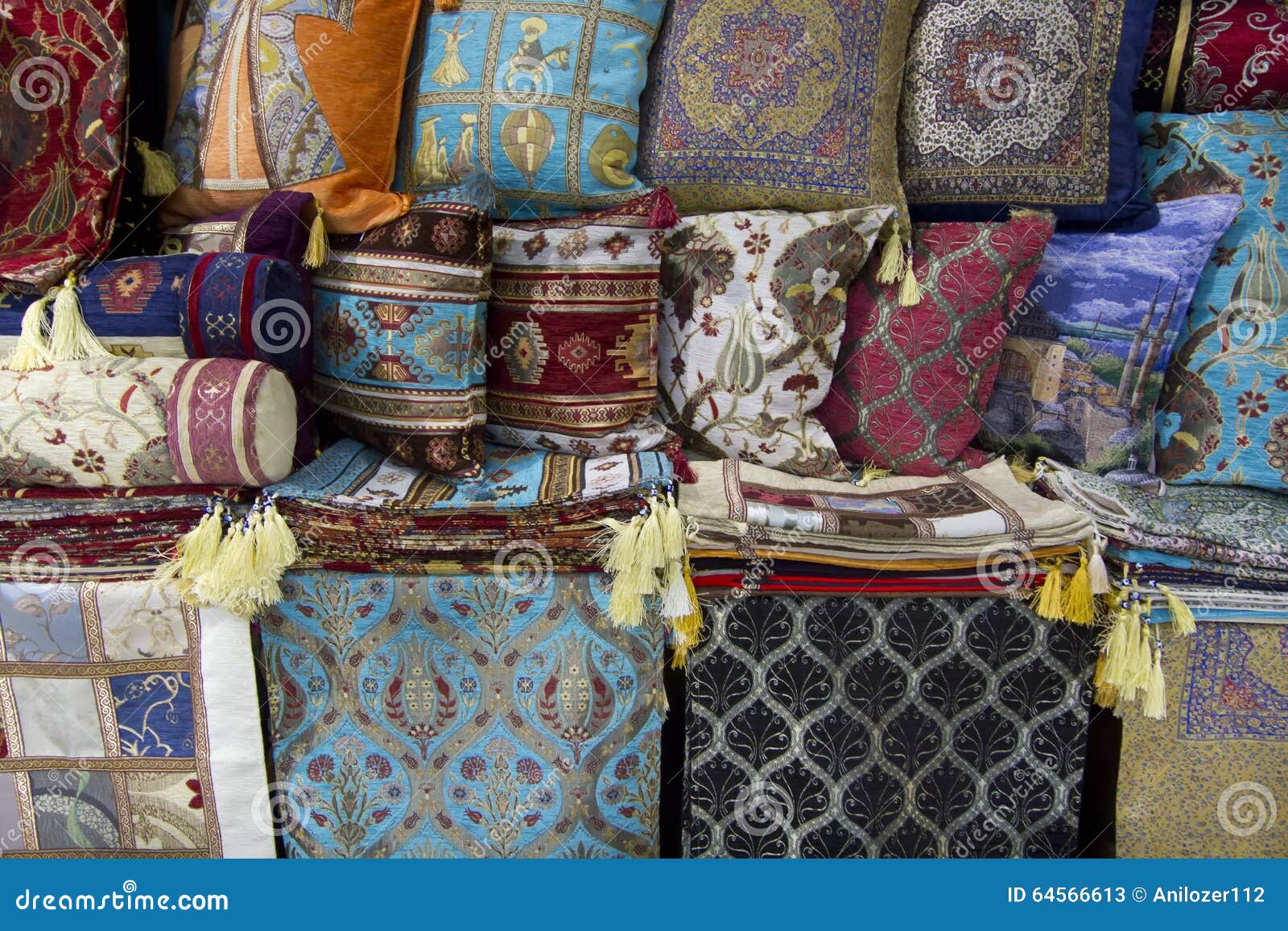 Pillow cases for sale stock image. Image of cases, pillow 64566613