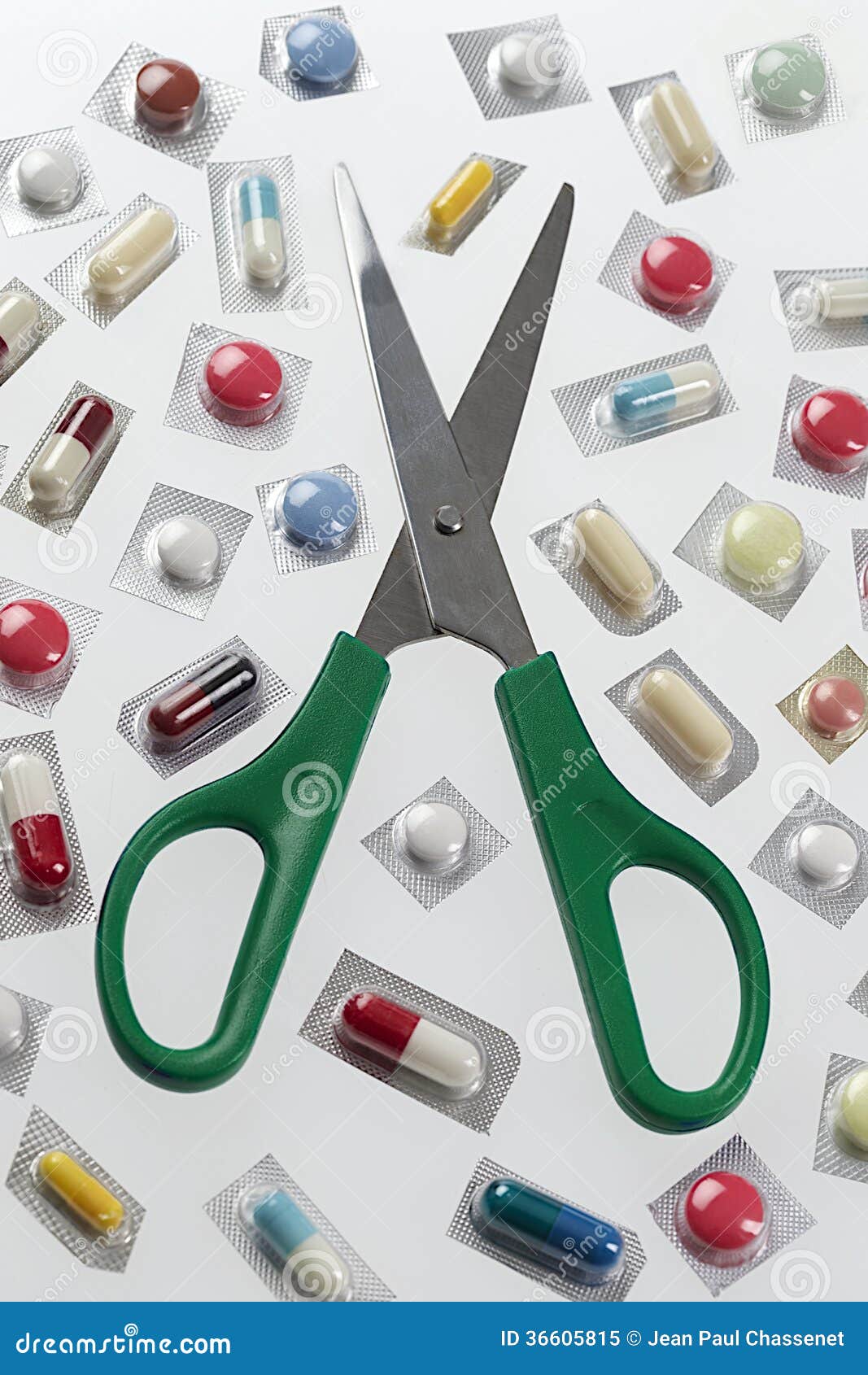 Pills Cutting, Unit Distribution Stock Image Image of vitamins