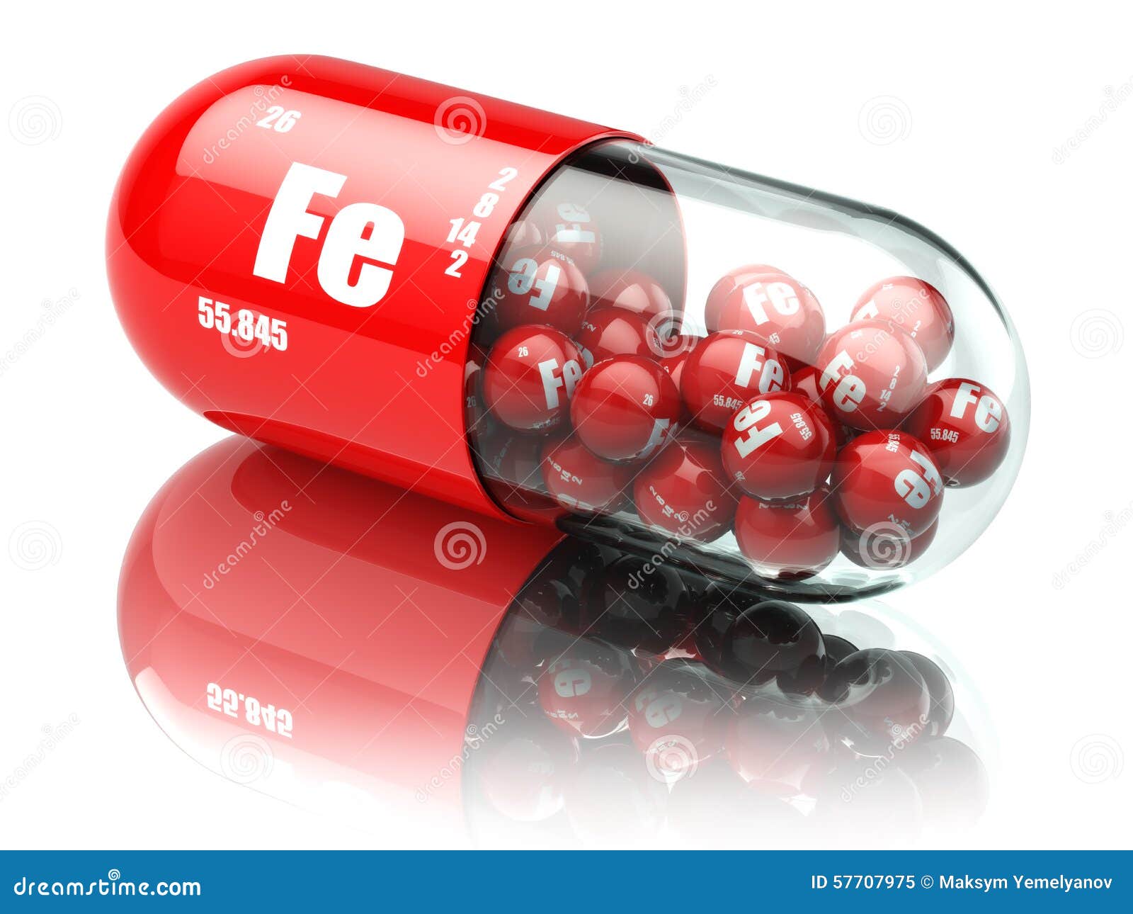 pills with iron fe  dietary supplements. vitamin capsules